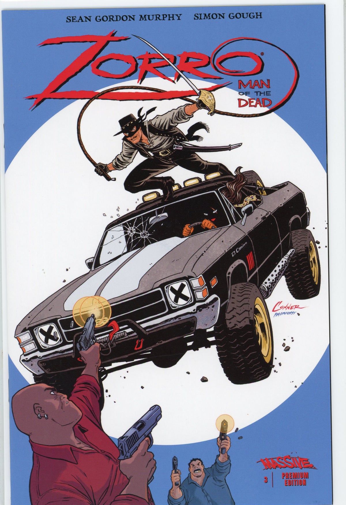 ZORRO #3 MAN OF THE DEAD NM ACTION PACKED COVER TERRIFIC FINISH