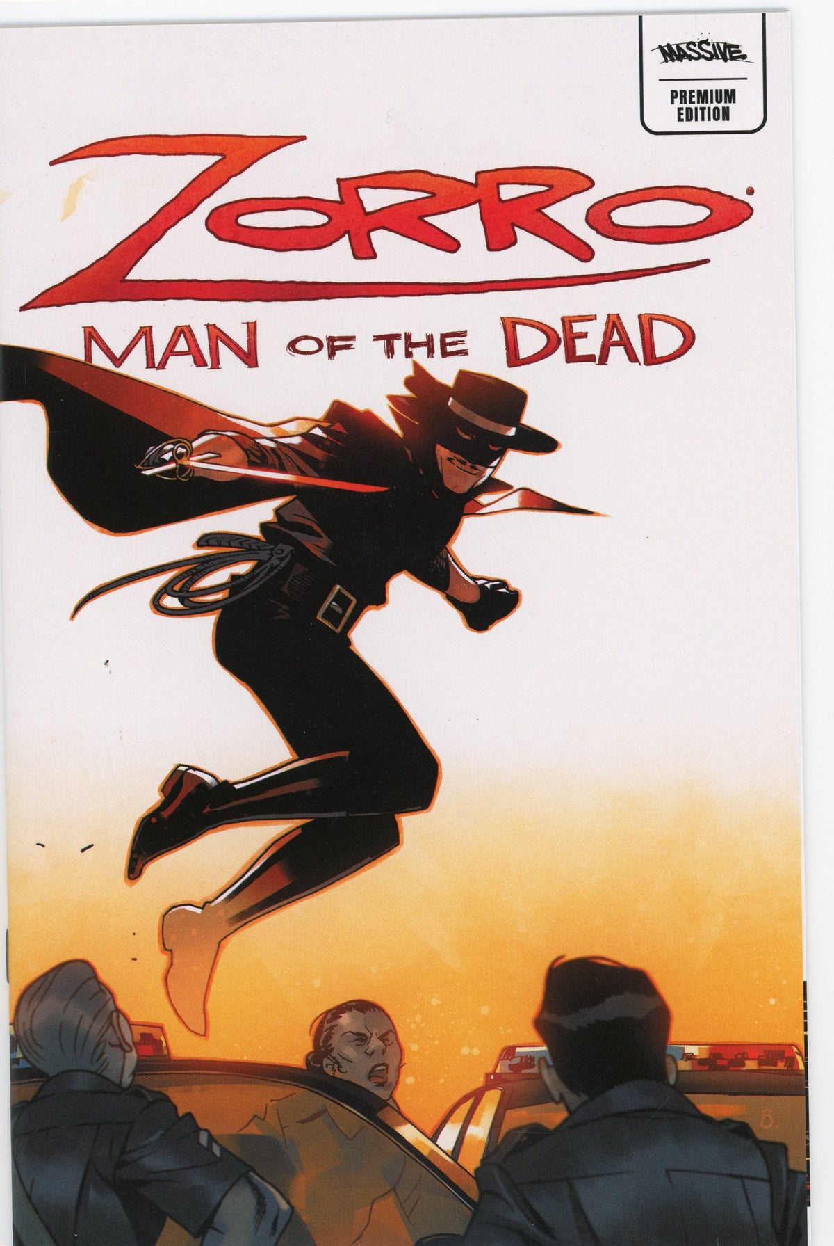 ZORRO #4 MAN OF THE DEAD ACTION PACKED COVER NM GLISTENING GLOSS