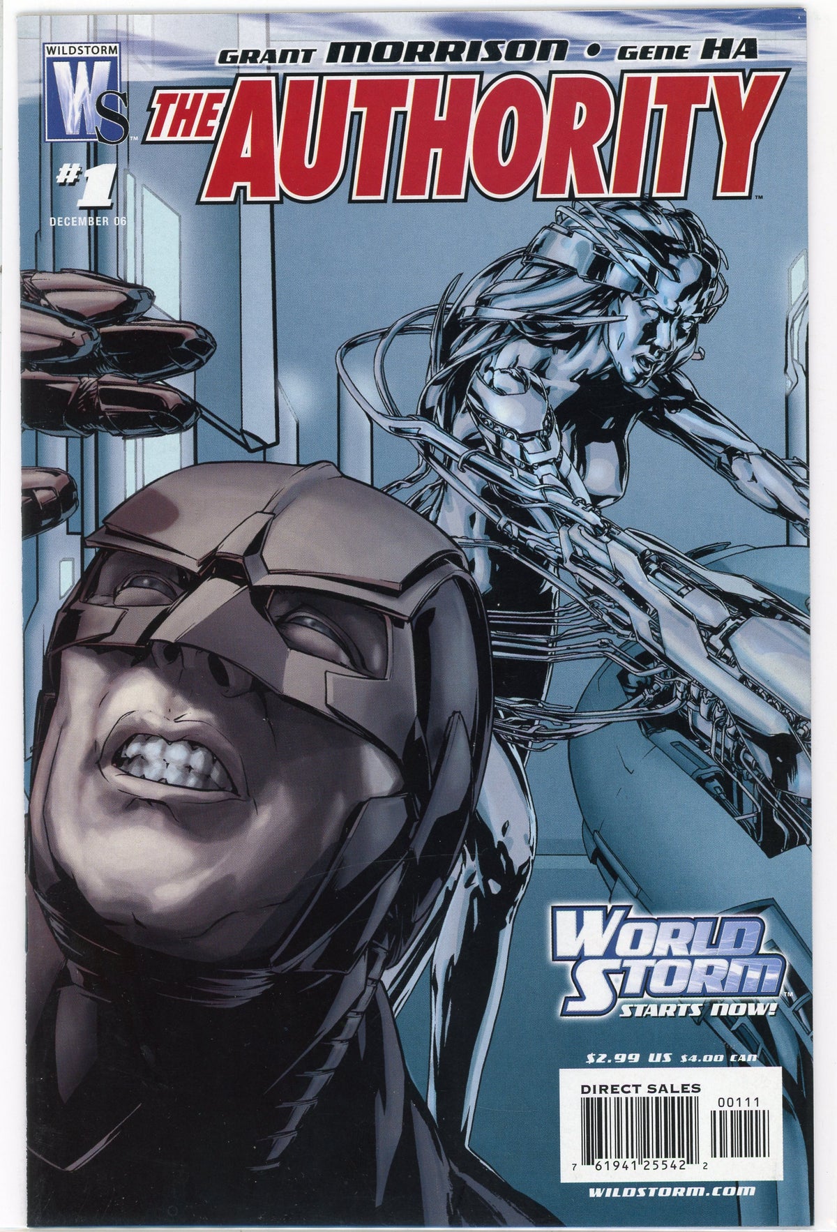 THE AUTHORITY #1 NM MORRISON WORK STUNNING COVER VIBRANT HUES