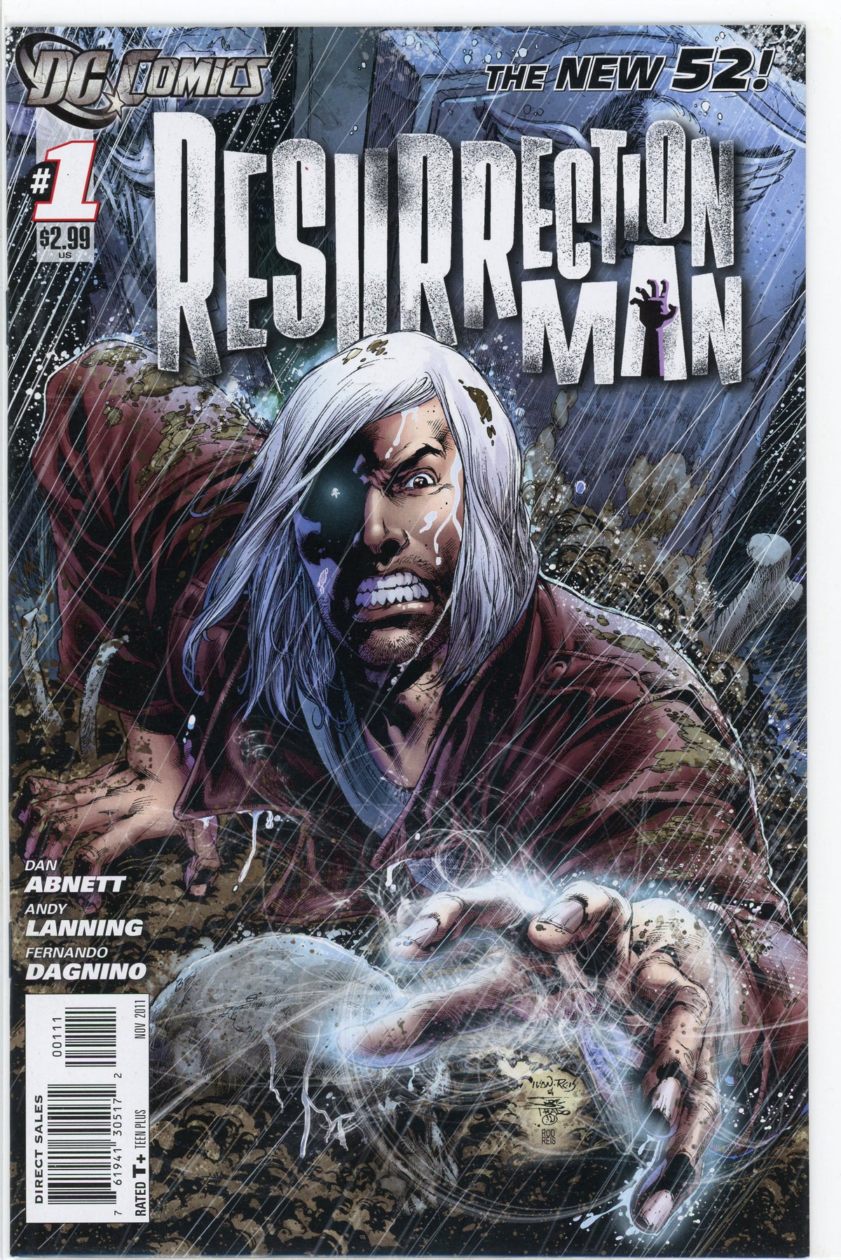 RESURRECTION MAN #1 NEW 52 NM FANTASTIC COVER LUSTROUS SHEEN