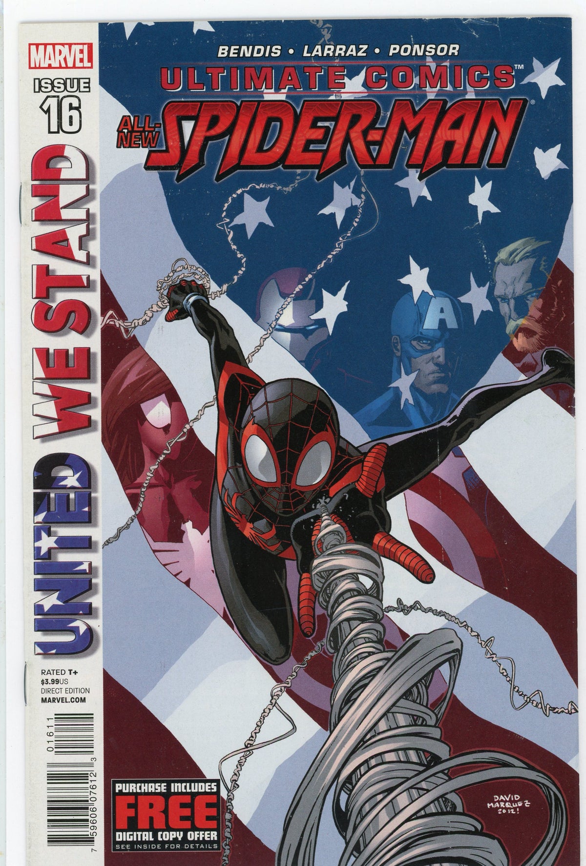 ULTIMATE COMICS ALL NEW SPIDERMAN #16 NM GLOSSY COLORS STUNNING COVER