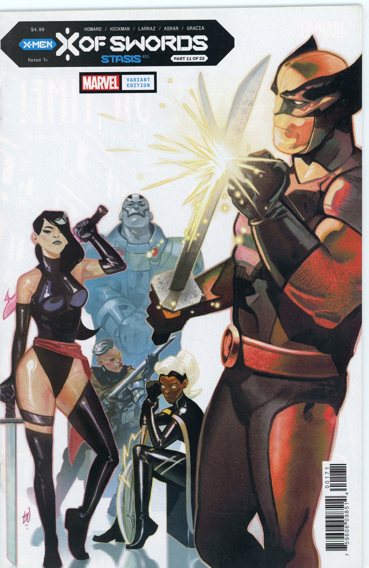 X OF SWORDS #11 OF 22 NM VARIANT ED. FANTASTIC COVER EXCEPTIONAL GLOSS