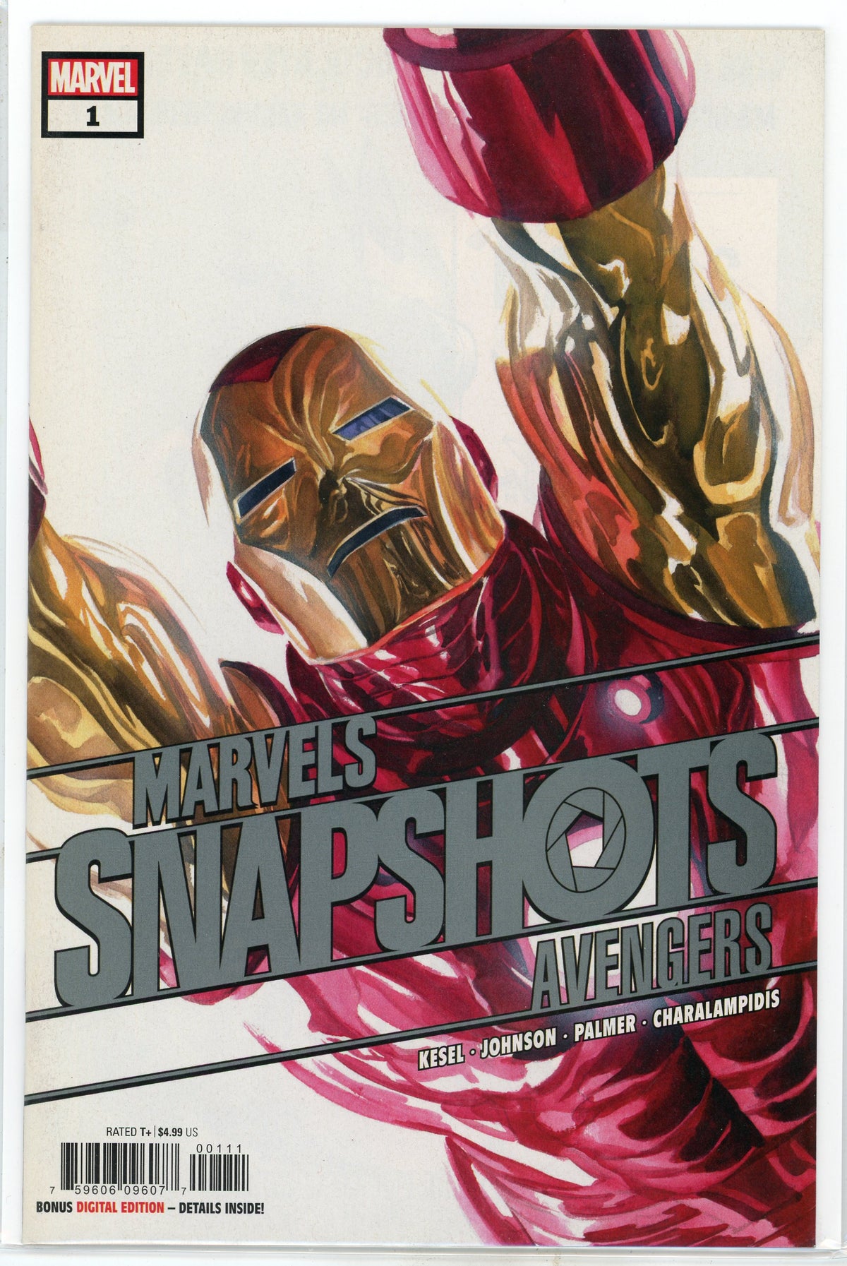MARVEL SNAPSHOTS #1 NM AVENGERS GLOSSY COLORS FANTASTIC COVER