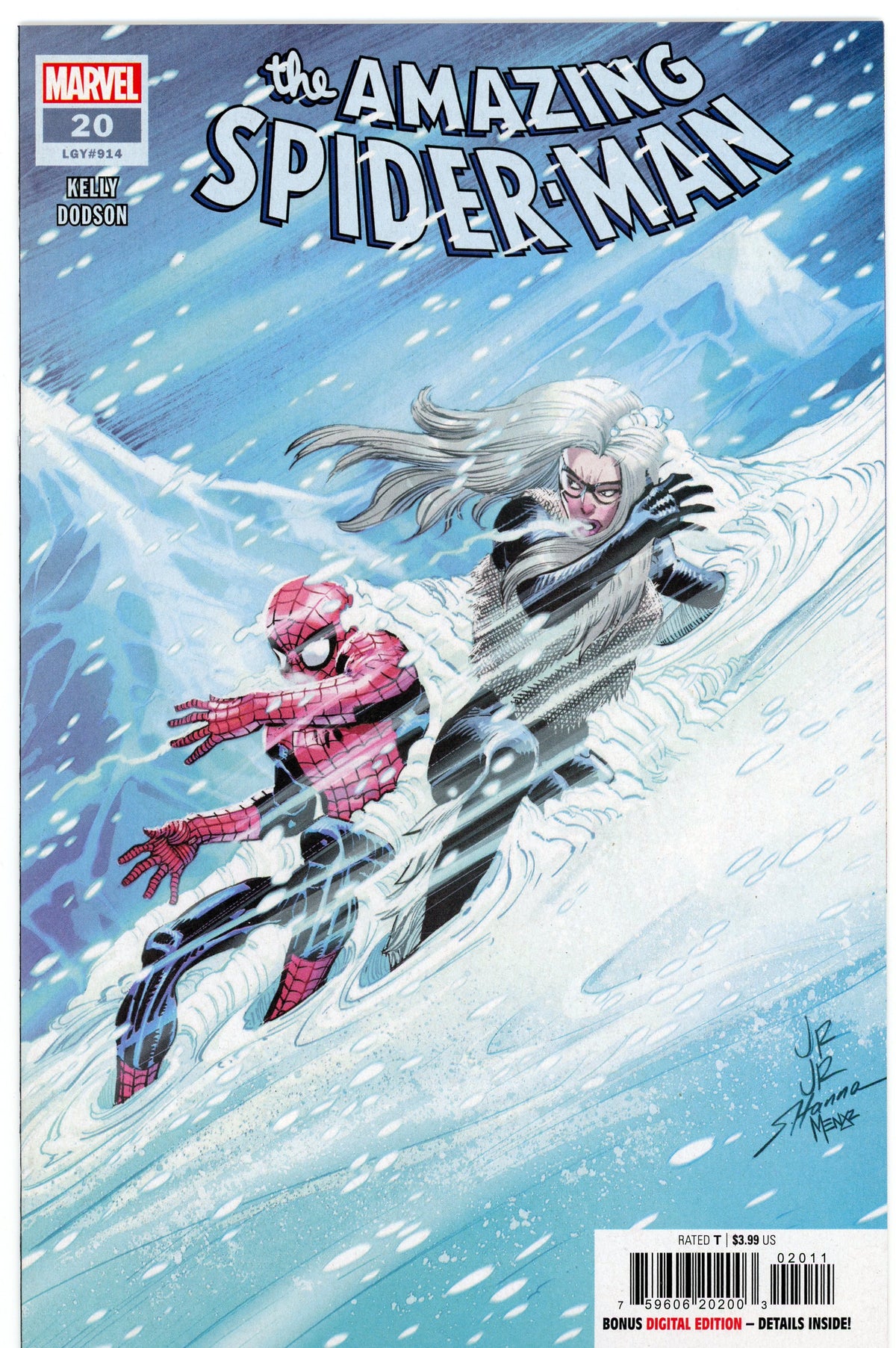 THE AMAZING SPIDERMAN #20 NM GREAT ROMITA JR. COVER BRILLIANT GLOSS