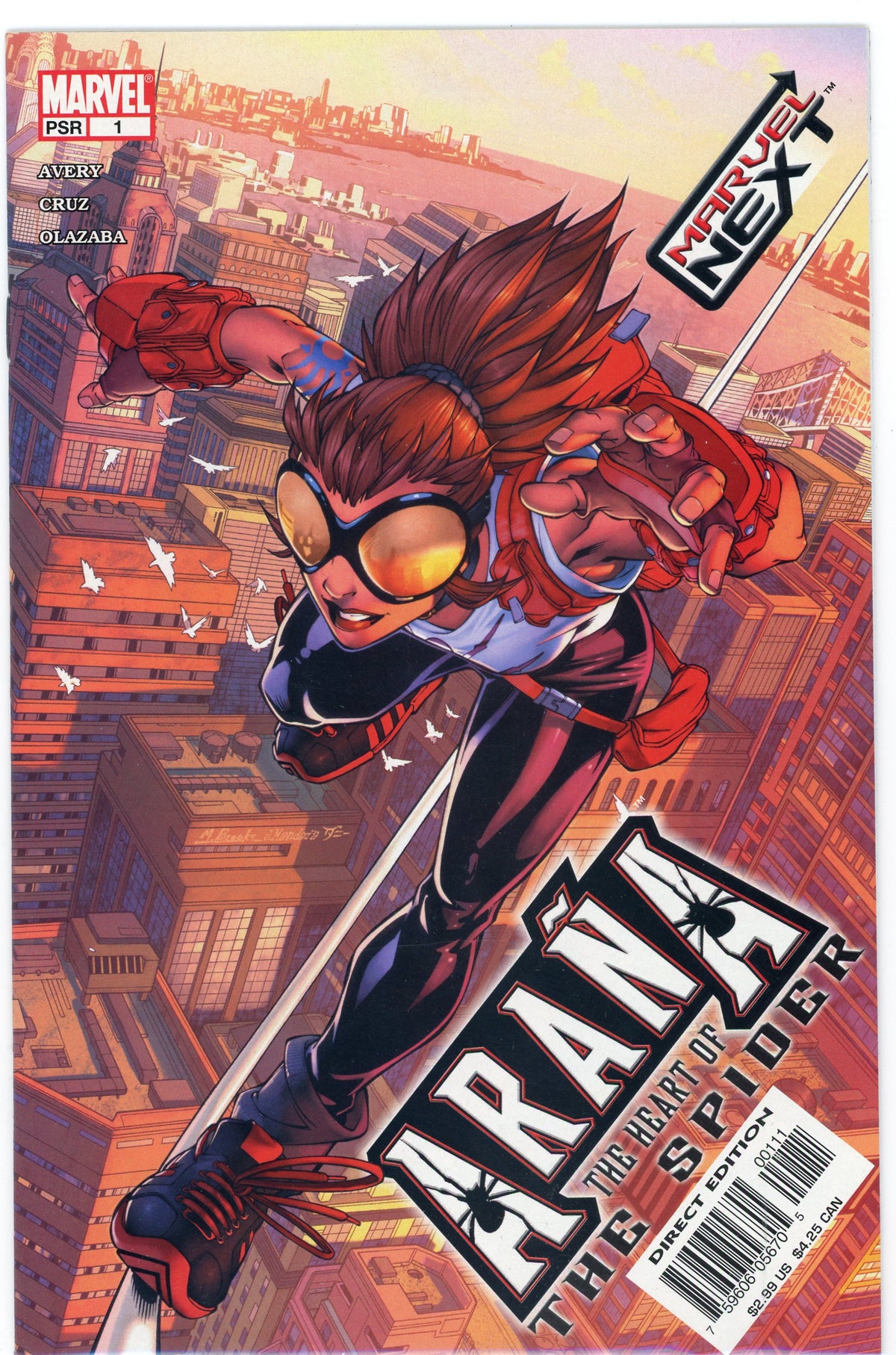 ARANA #1 NM INCREDIBLE COVER GLISTENING SHEEN