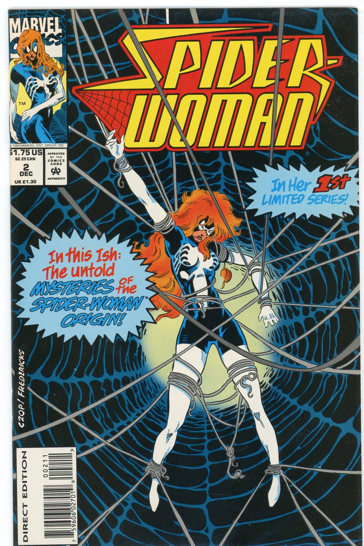 SPIDER WOMAN #2 NM MOMENTOUS ISSUE STUNNING COVER AMAZING GLOSS