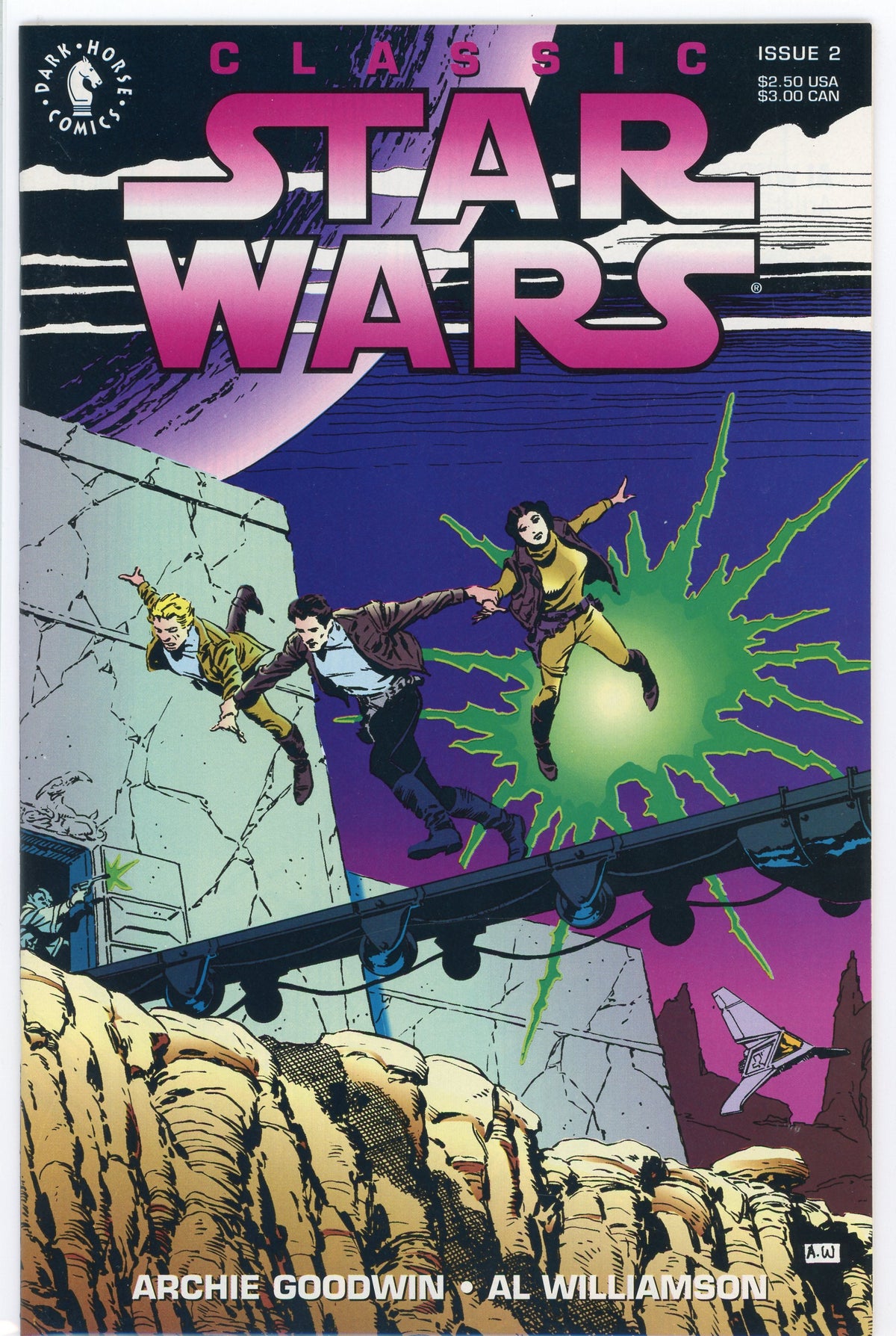CLASSIC STAR WARS #2 NM WILLIAMSON WORK DARK HORSE COMICS GREAT GLOSS