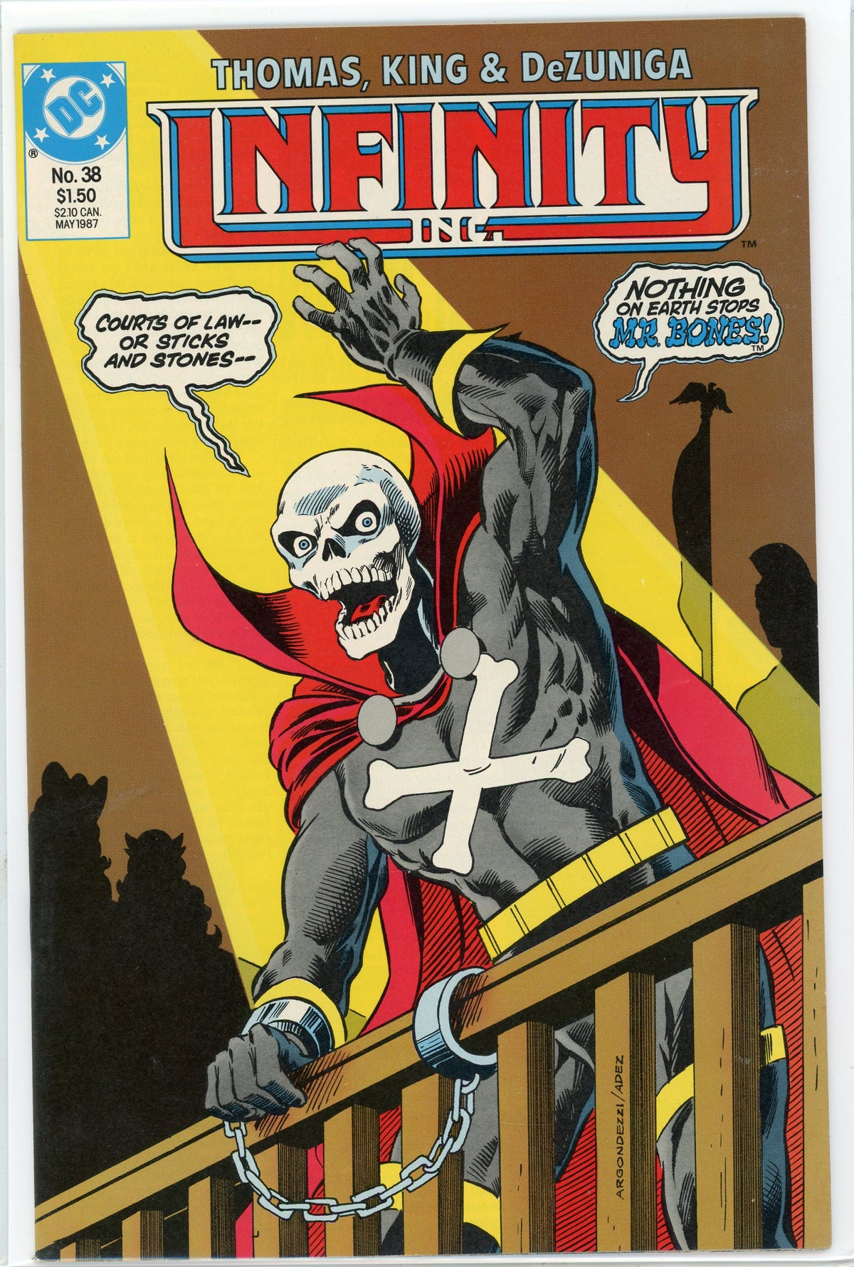 INFINITY INC. #38 NM TIMELESS COVER KILLER GLOSS