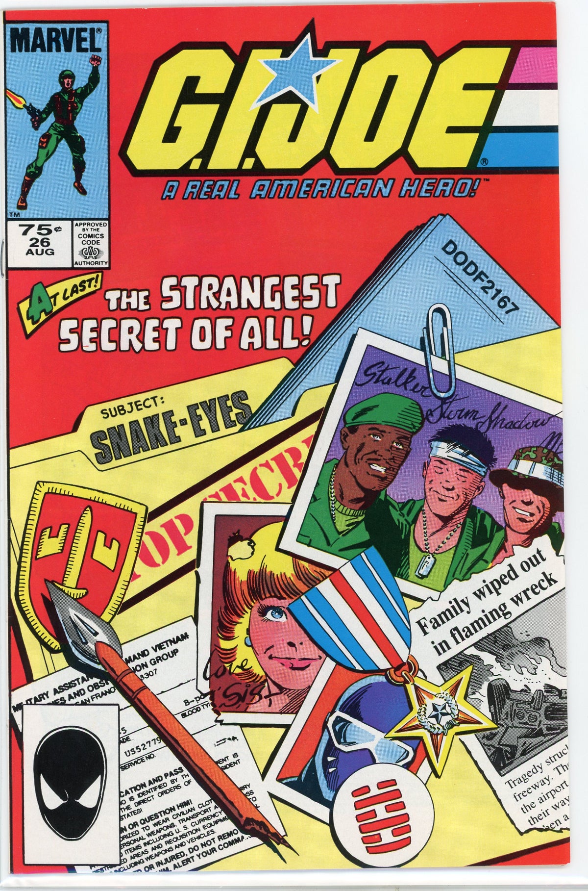 GI JOE #26 NM 2ND PRINT PHENOMENAL COVER EXCEPTIONAL GLOSSY SHEEN