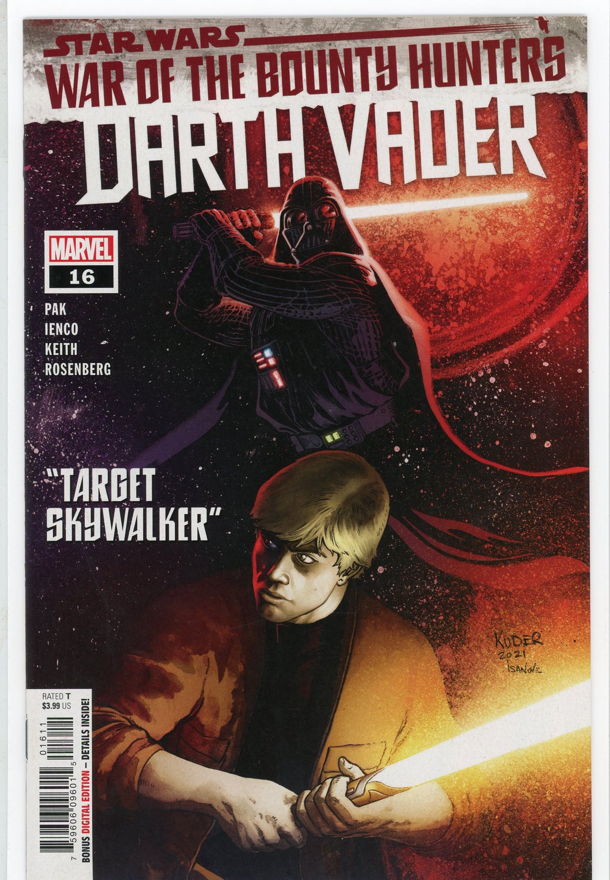 STAR WARS DARTH VADER #16 NM MAGNIFICENT COVER IMMACULATE SHEEN
