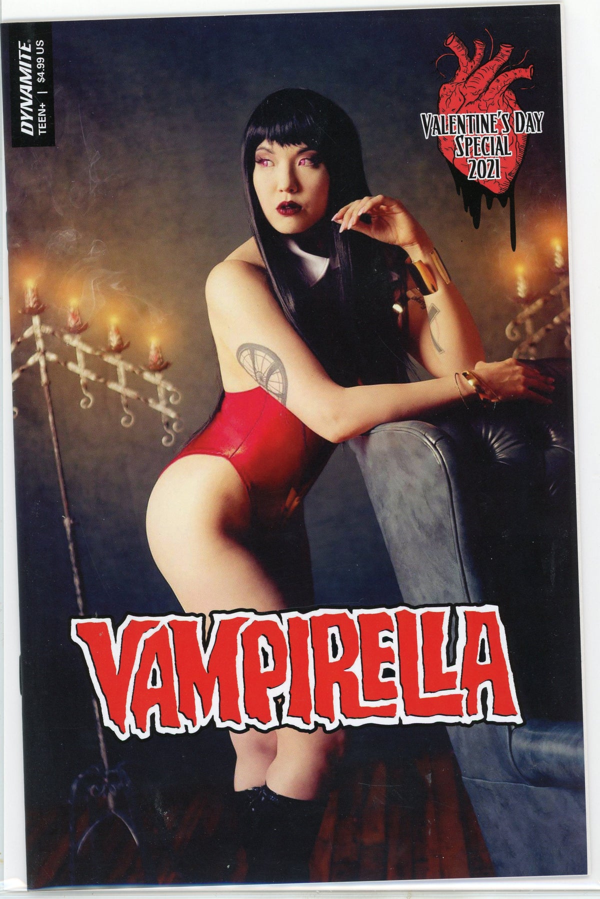 VAMPIRELLA VALENTINES DAY SPECIAL 2021 NM 9.6 SEXY PHOTO COVER