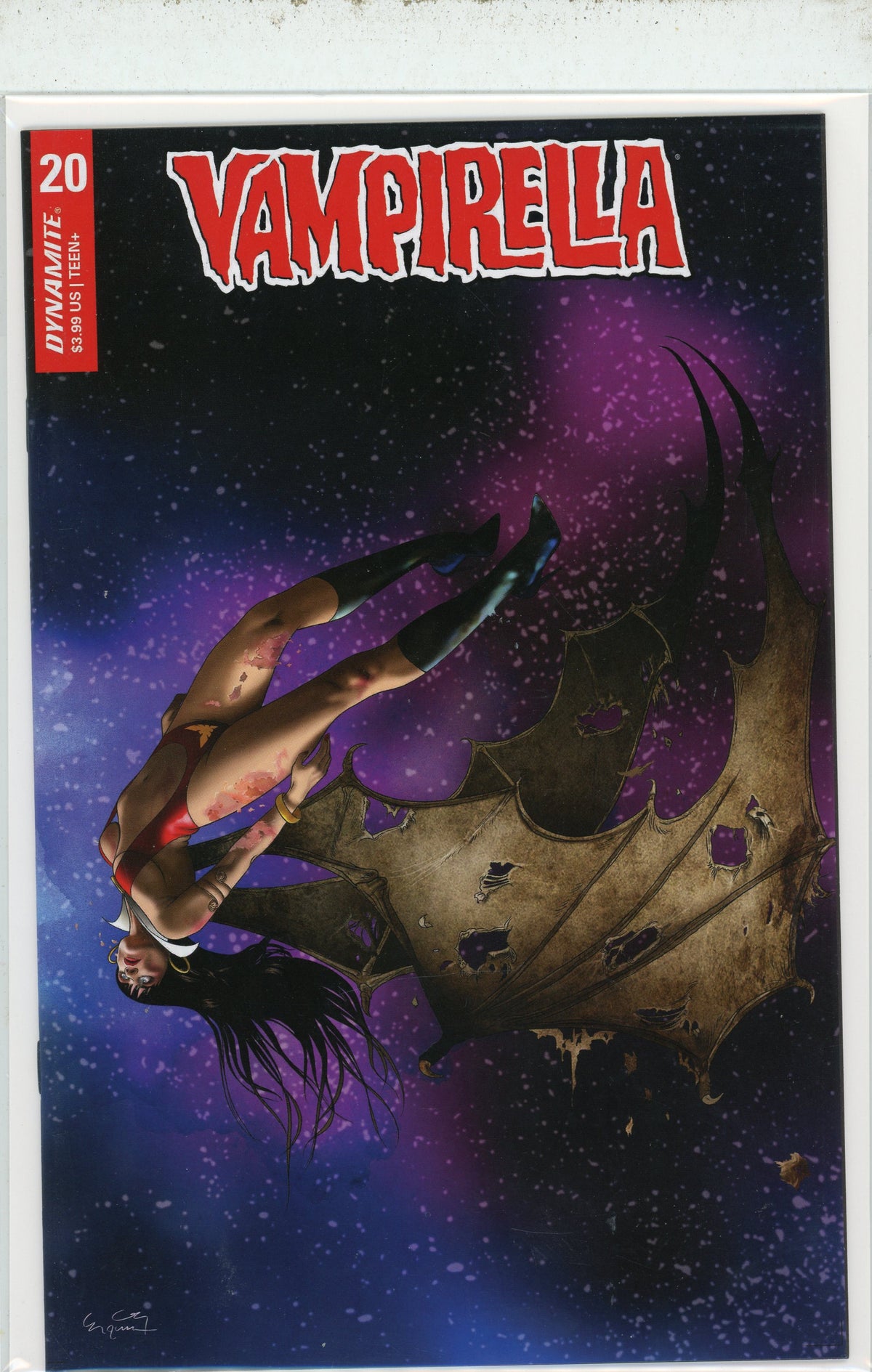 VAMPIRELLA #20 NM 9.6 DYNAMITE PUB. GROOVY COSMIC COVER