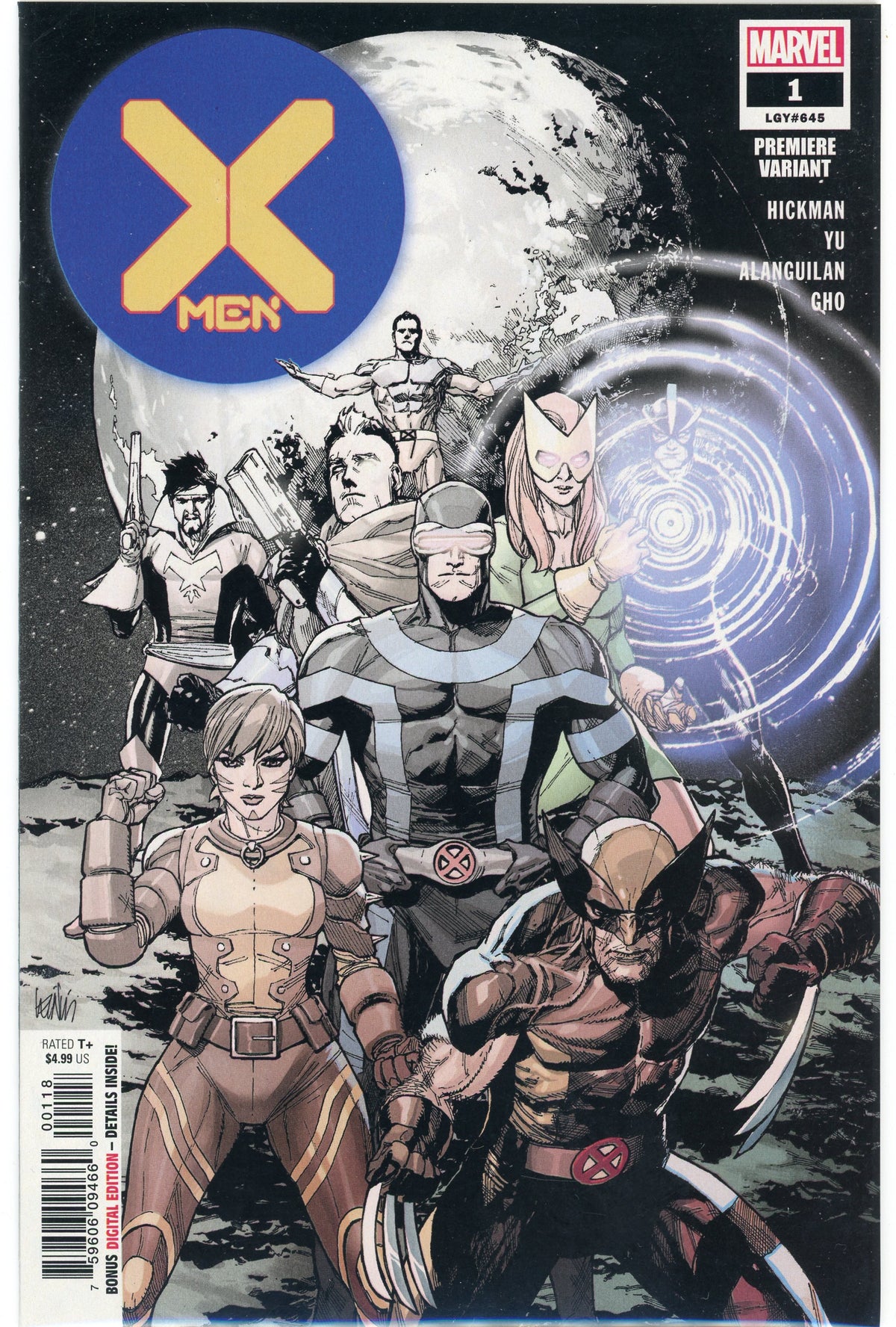 X-MEN #1 NM PREMIERE VARIANT MIND BLOWING COVER VIBRANT COLORS