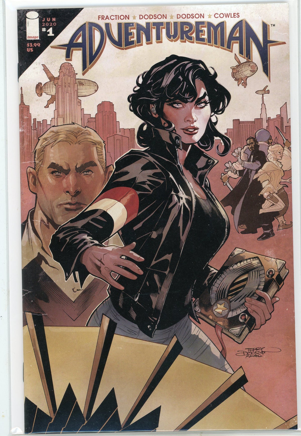 ADVENTURE MEN #1 NM IMAGE COMICS GREAT DODSON COVER STUNNING SHEEN