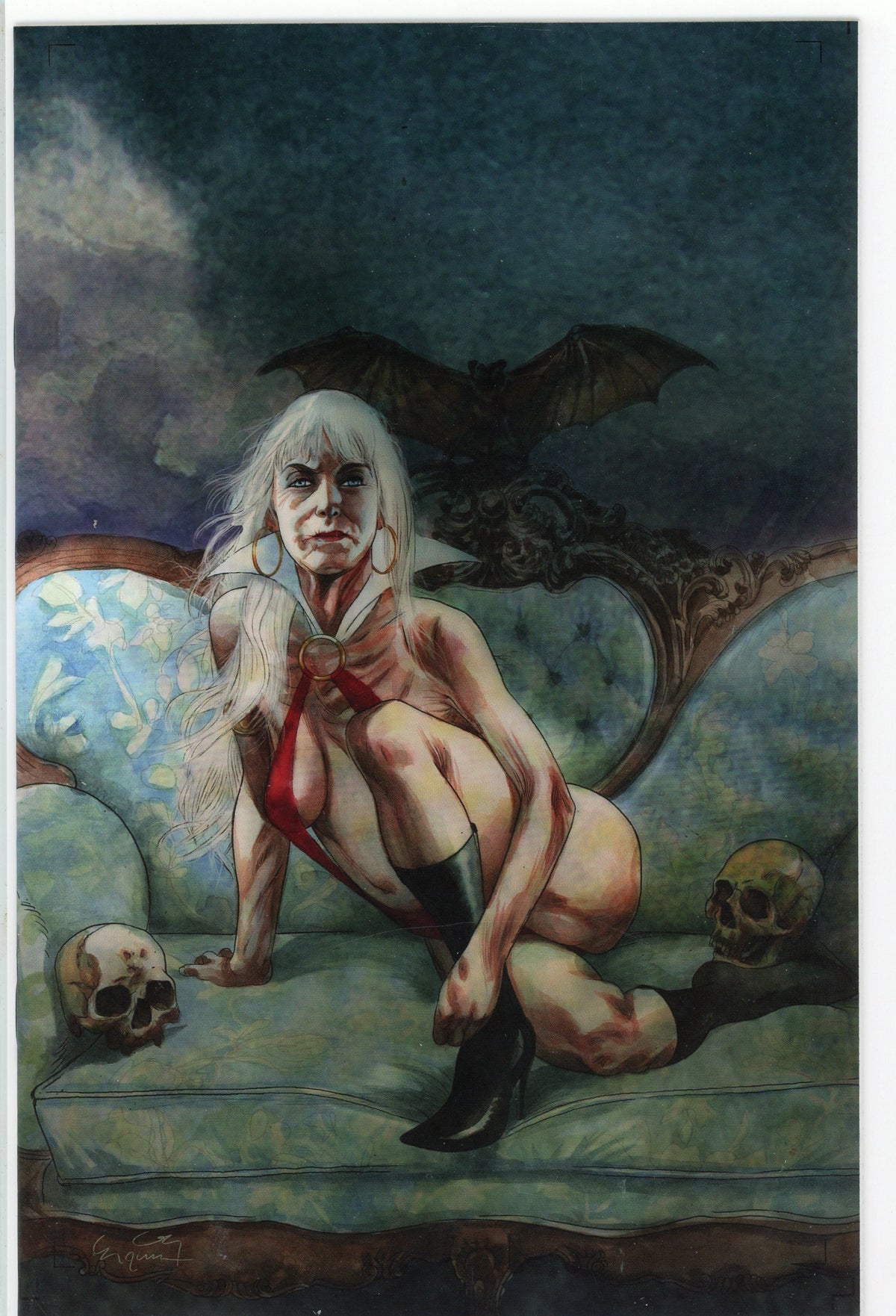 VAMPIRELLA #16 NM 9.6 1 IN 30 VIRGIN VARIANT STUNNING COVER
