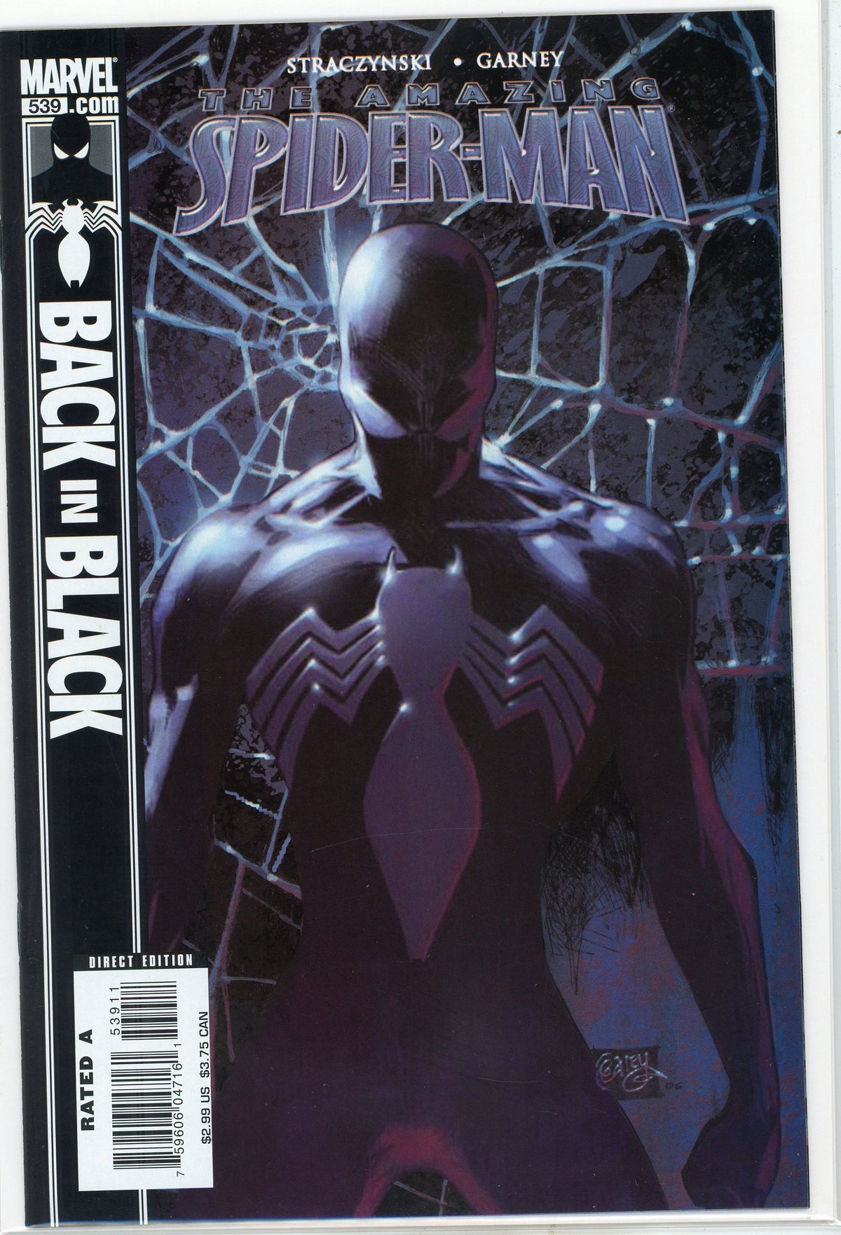 THE AMAZING SPIDERMAN #539 NM VISUALLY STRIKING COVER TREMENDOUS SHEEN