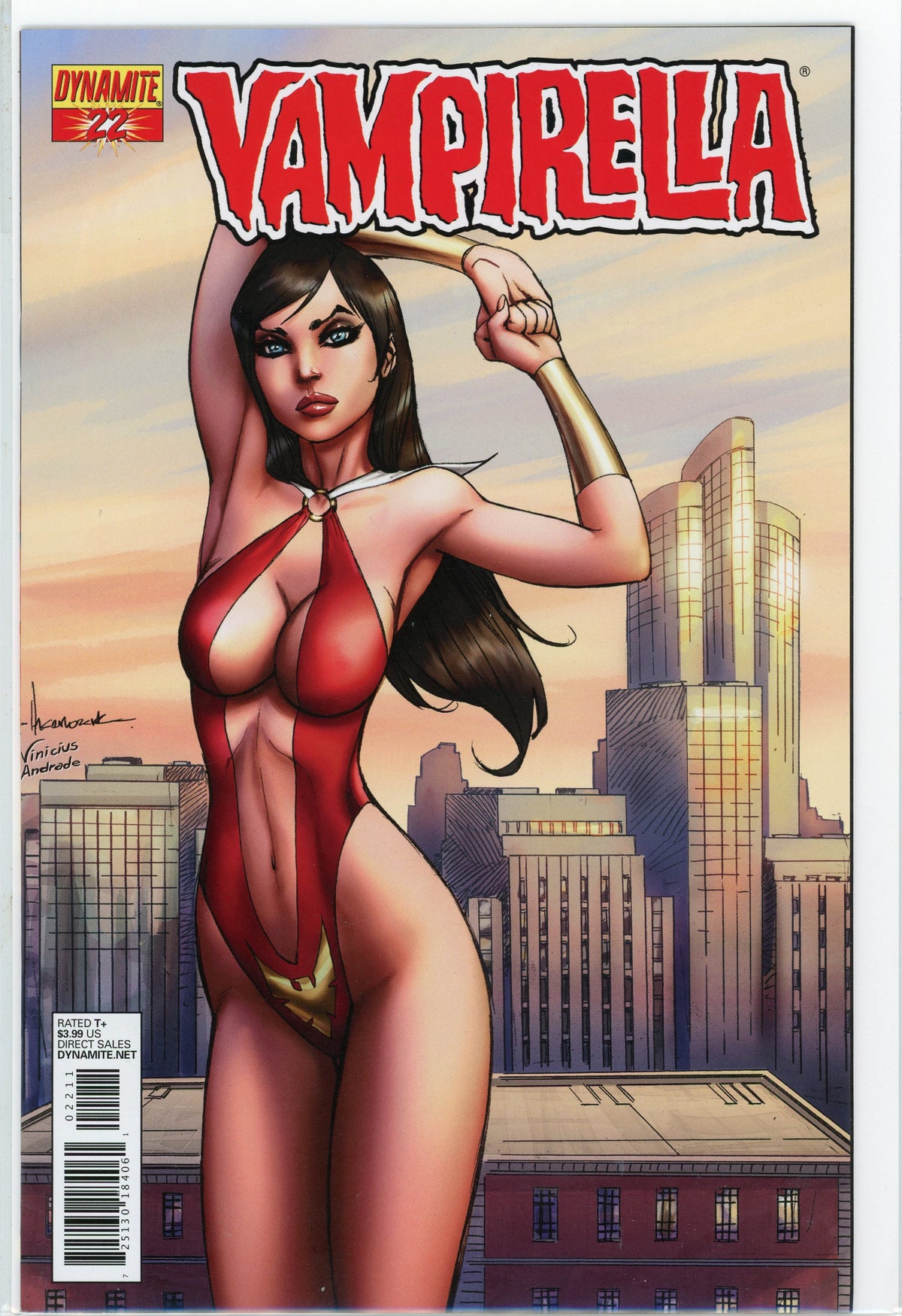 VAMPIRELLA #22 NM 9.6 ANDRADE COVER DYNAMITE PUB.