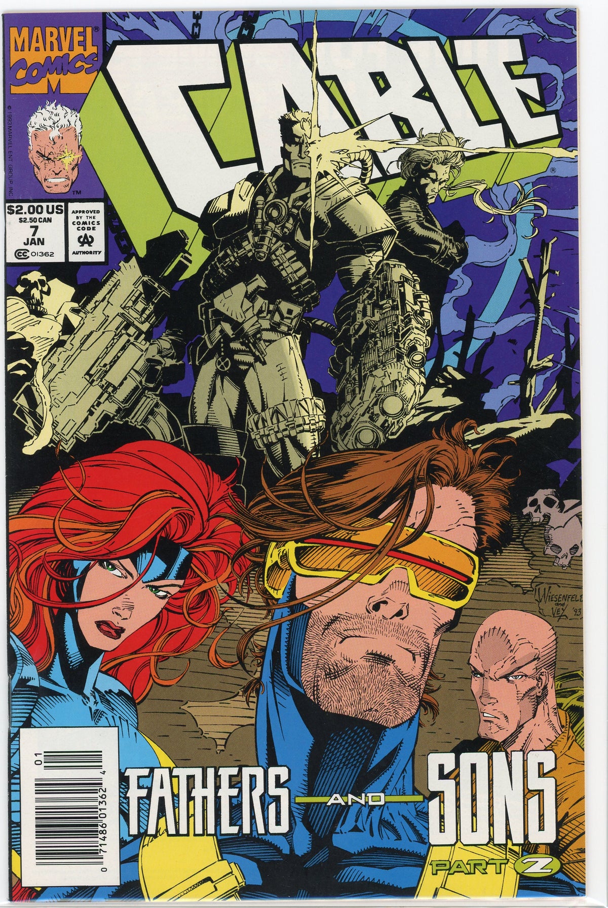 CABLE #7 NM MIND BLOWING COVER AND GLOSS