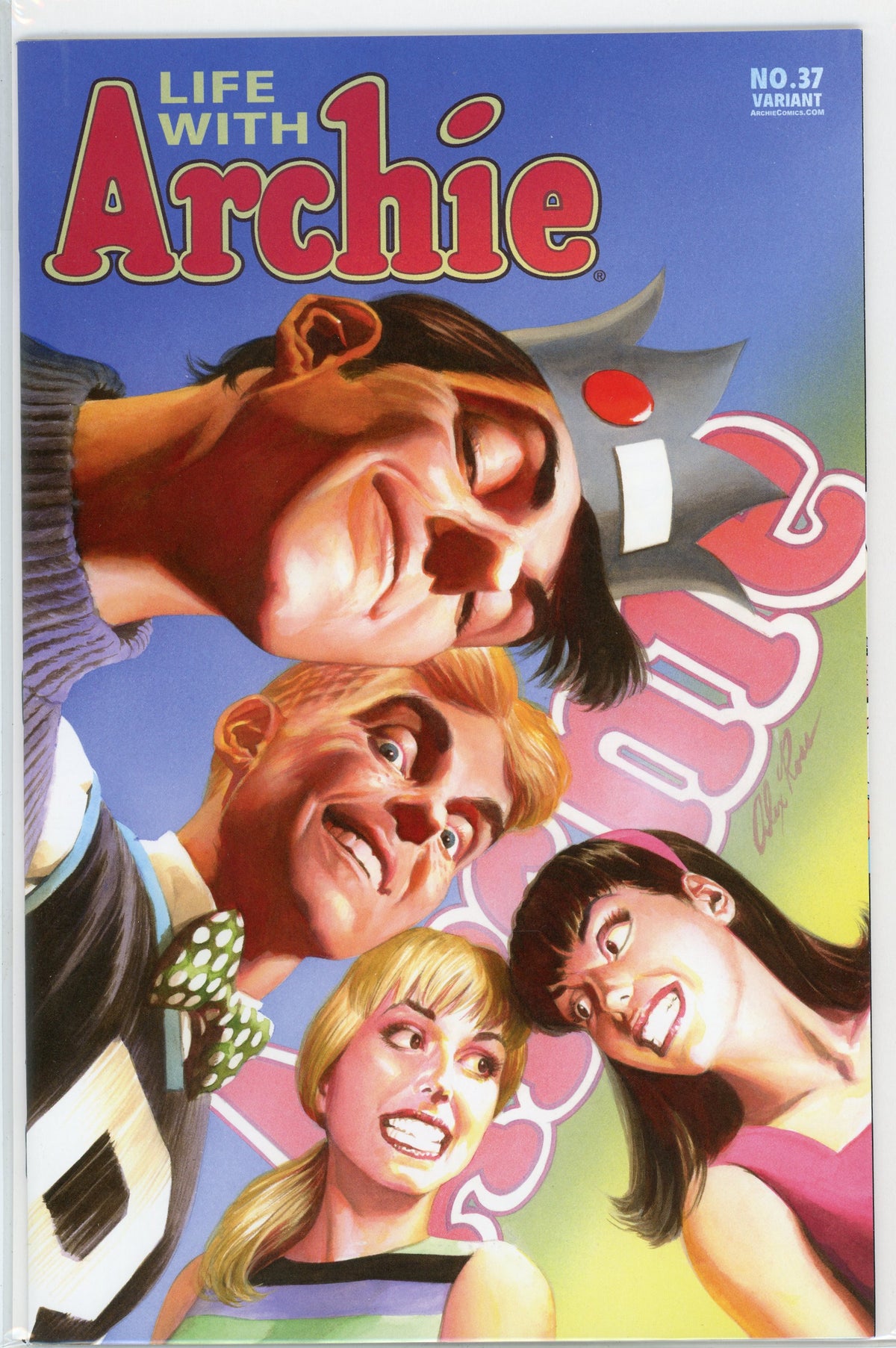 LIFE WITH ARCHIE #37 NM GREAT ALEX ROSS VARIANT BRILLIANT SHINE