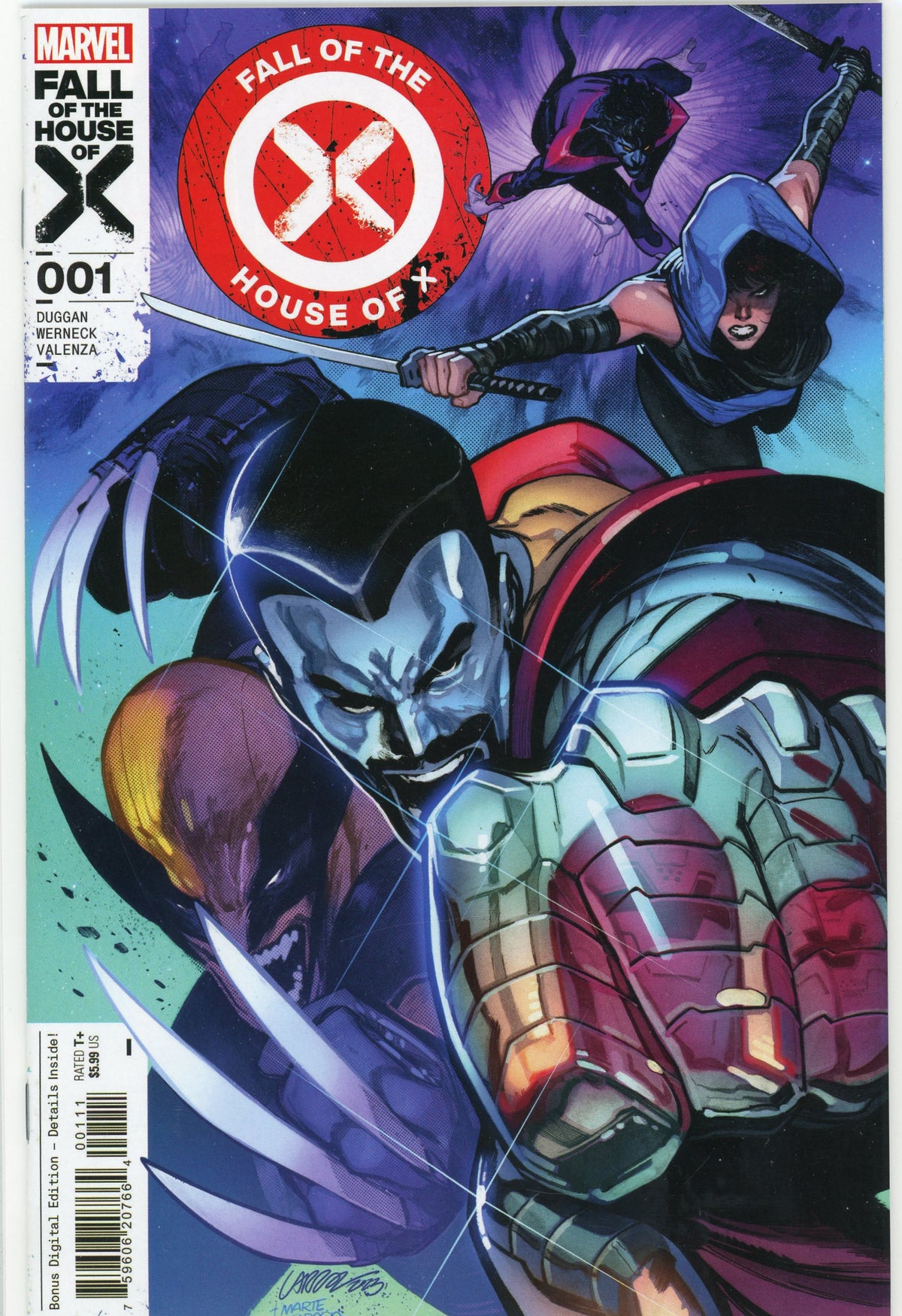 FALL OF THE HOUSE OF X #1 NM GLISTENING GLOSS AWE INSPIRING COVER