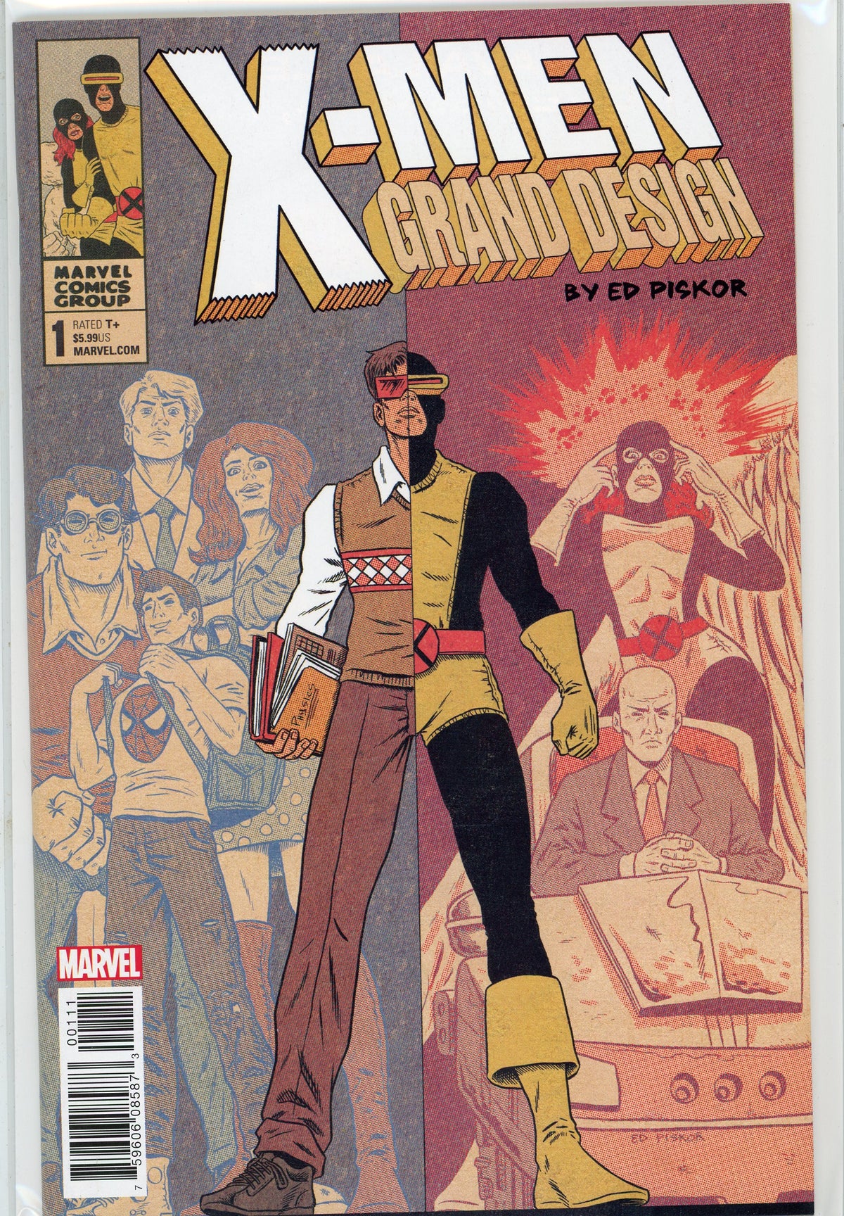 X-MEN GRAND DESIGN #1 NM PISKOR WORK MEMORABLE COVER KILLER GLOSS