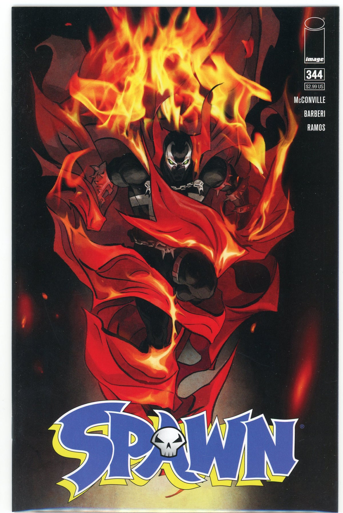 SPAWN #344 IMAGE COMICS AMAZING GLOSS STUNNING COVER