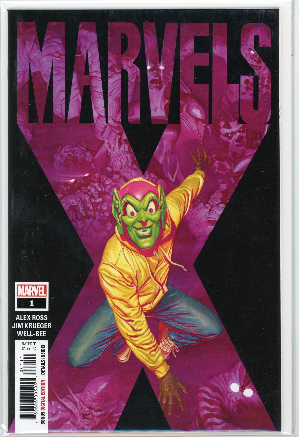 MARVELS #1 NM EXQUISITE ALEX ROSS COVER GLOSSY FINISH