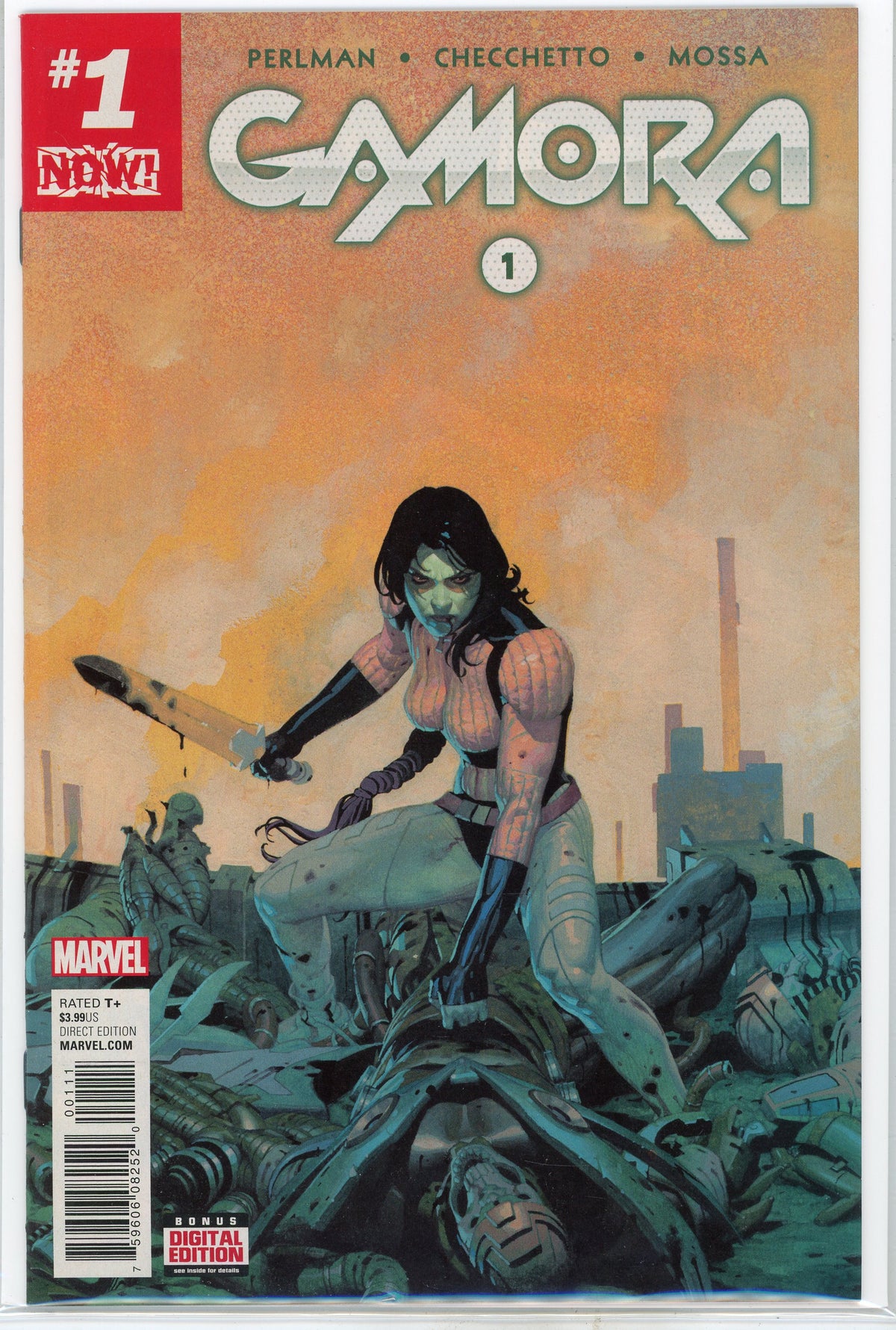 GAMORA #1 NM INCREDIBLE COVER FANTASTIC GLOSS