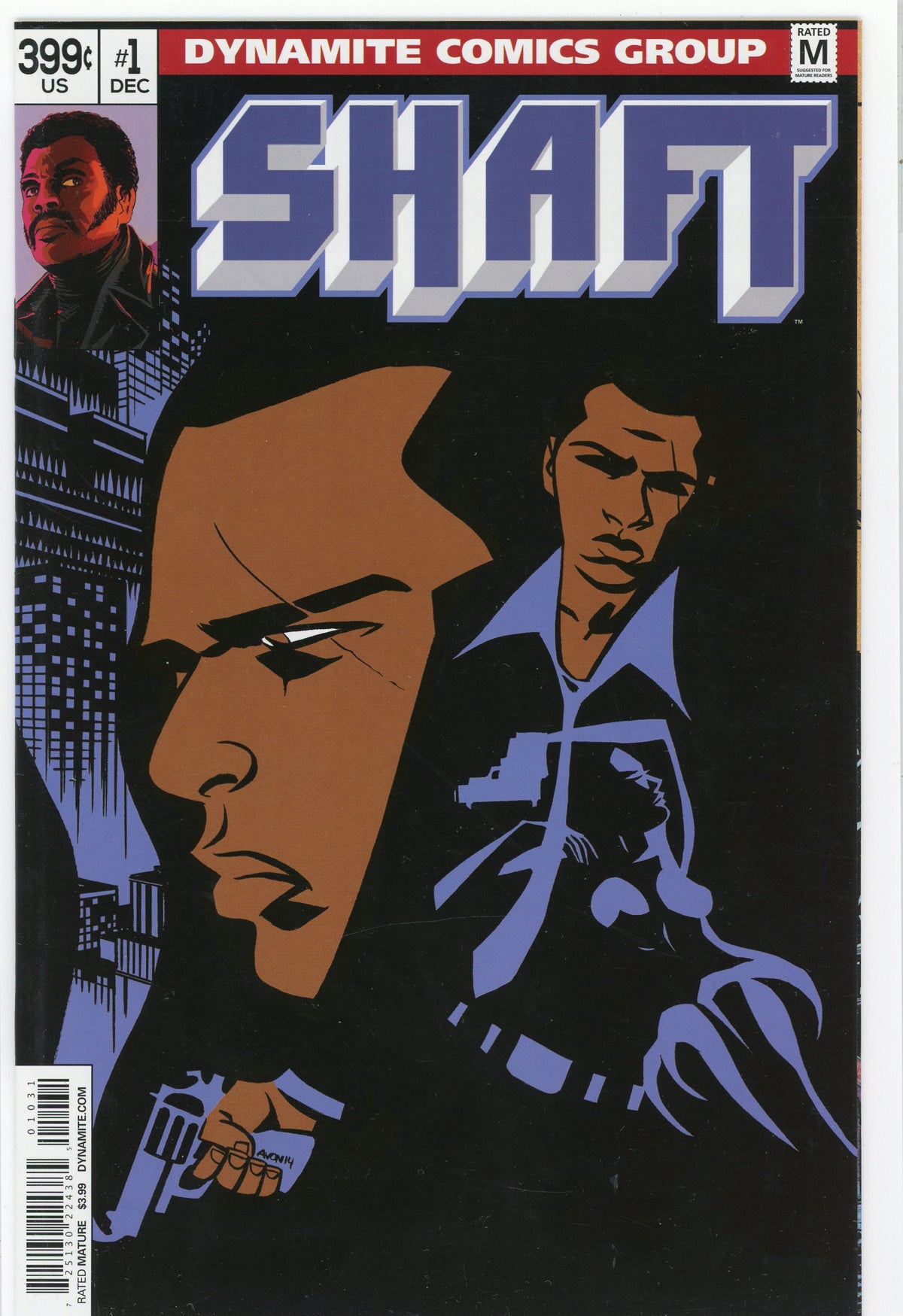 SHAFT #1 NM POP CULTURE GEM FILM NOIRE COVER
