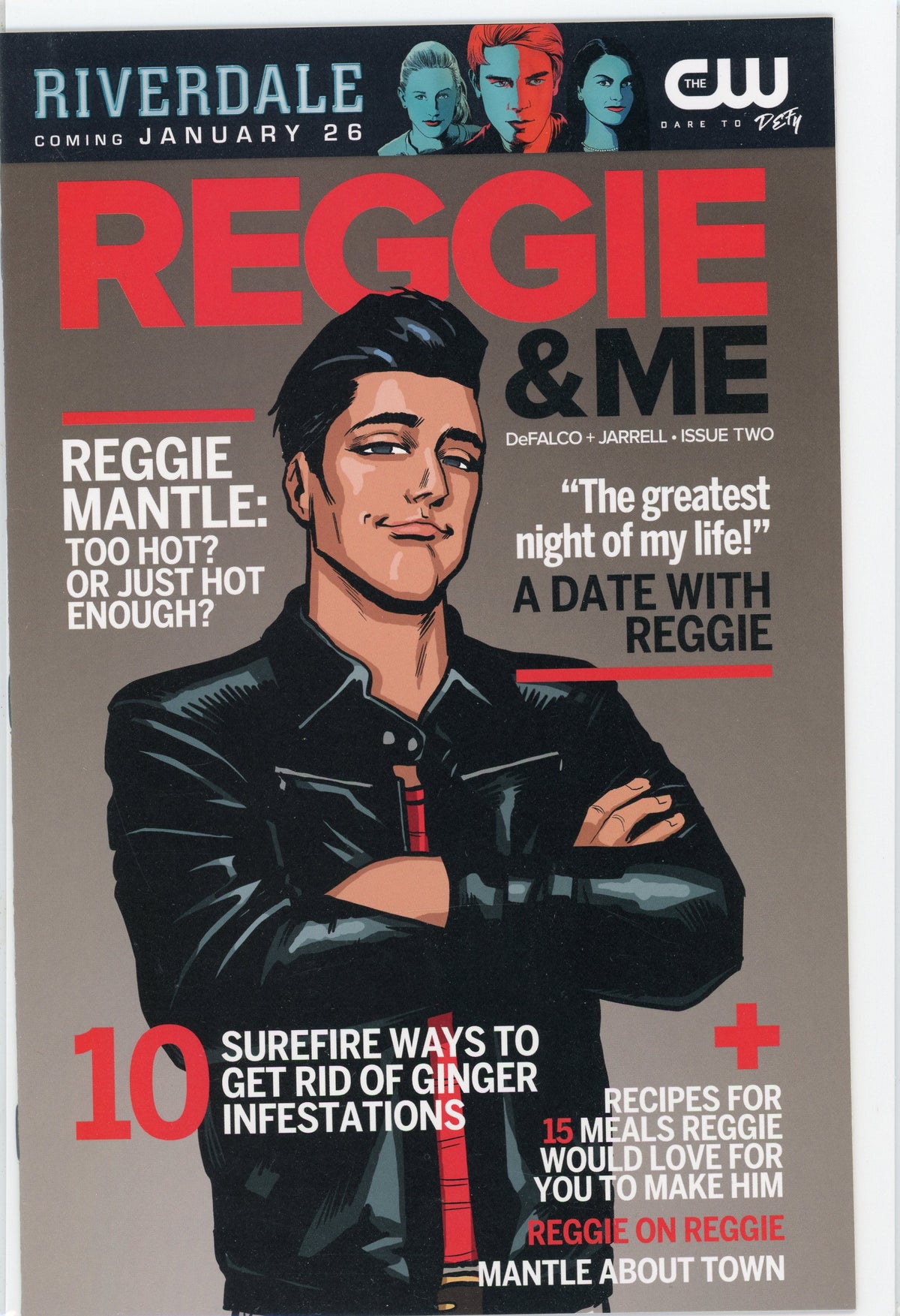 REGGIE AND ME #2 NM ARCHIE COMICS CLASSIC COVER DEFALCO WORK