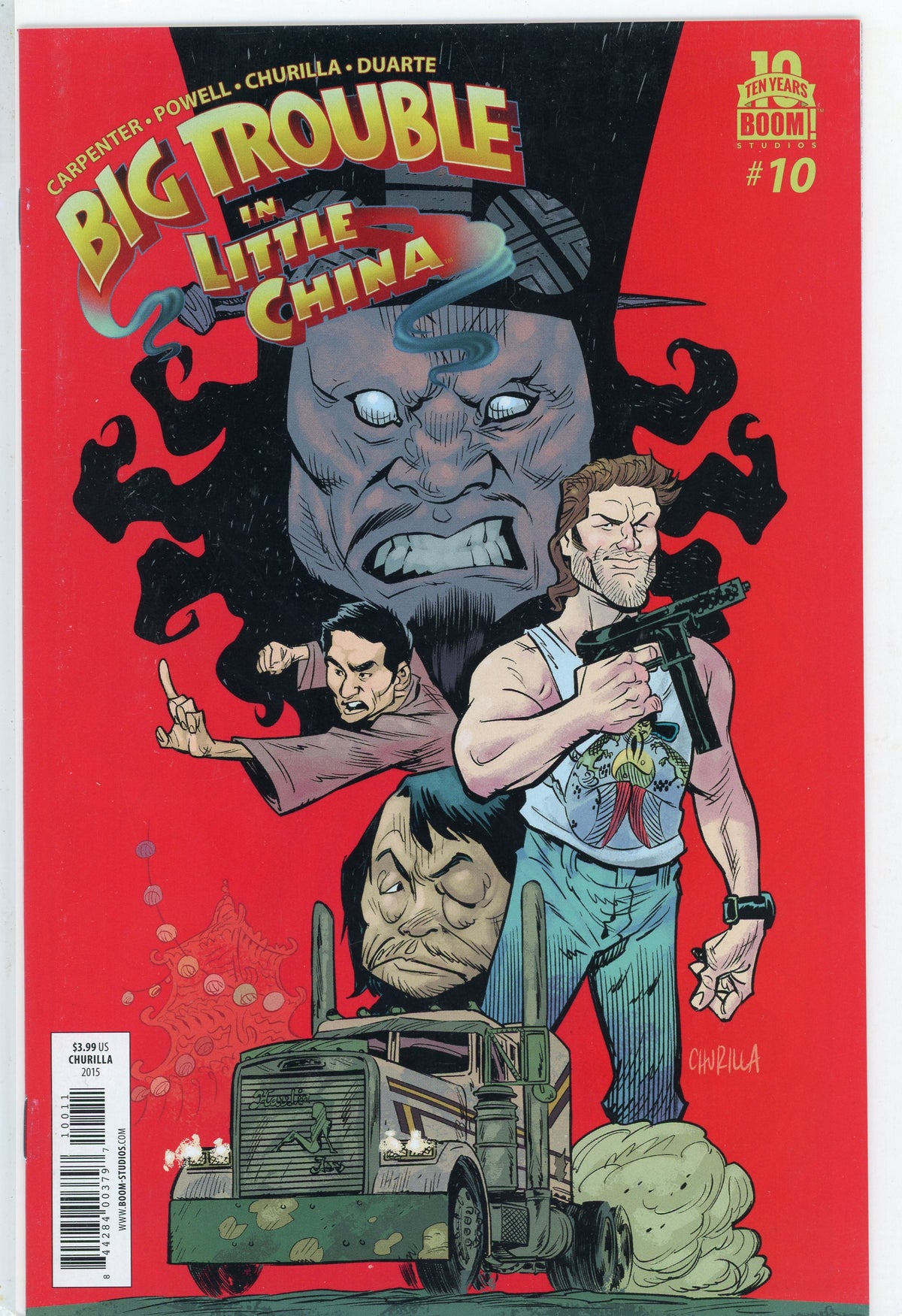 BIG TROUBLE IN LITTLE CHINA #10 NM AWESOME COVER VIBRANT COLORS
