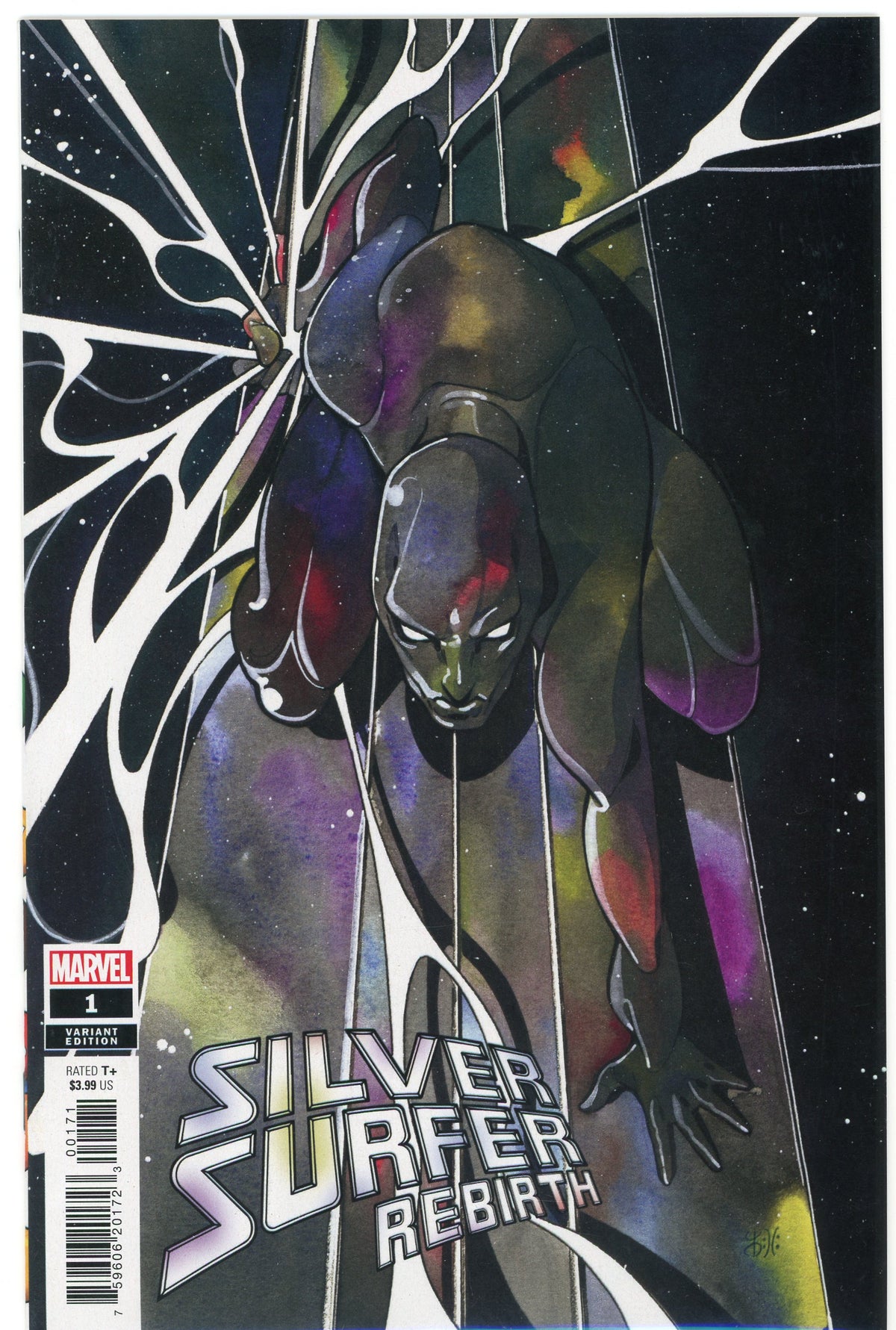 SILVER SURFER REBIRTH #1 NM VARIANT ED. GLOSSY SHEEN INCREDIBLE COVER