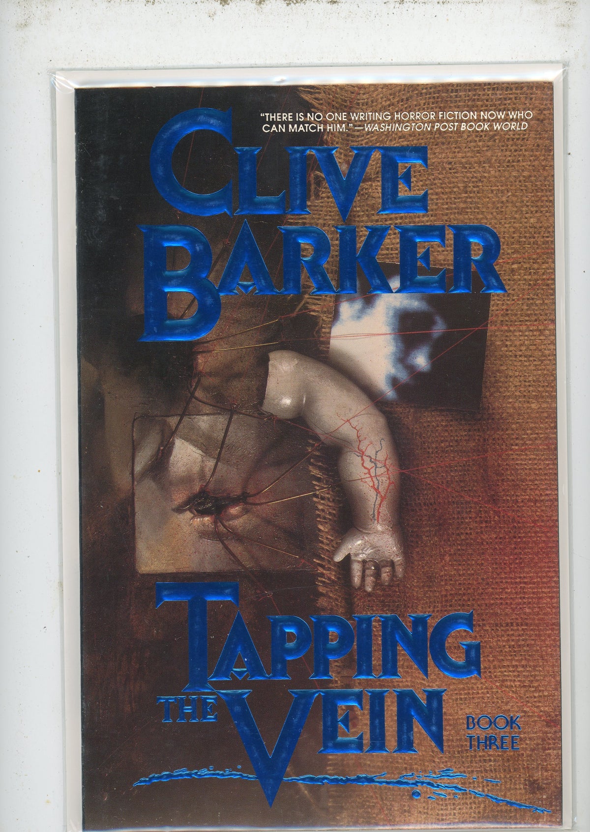 CLIVE BARKER TAPPING THE VEIN BOOK 3 NM SQUAREBOUND HORRIFYING COVER