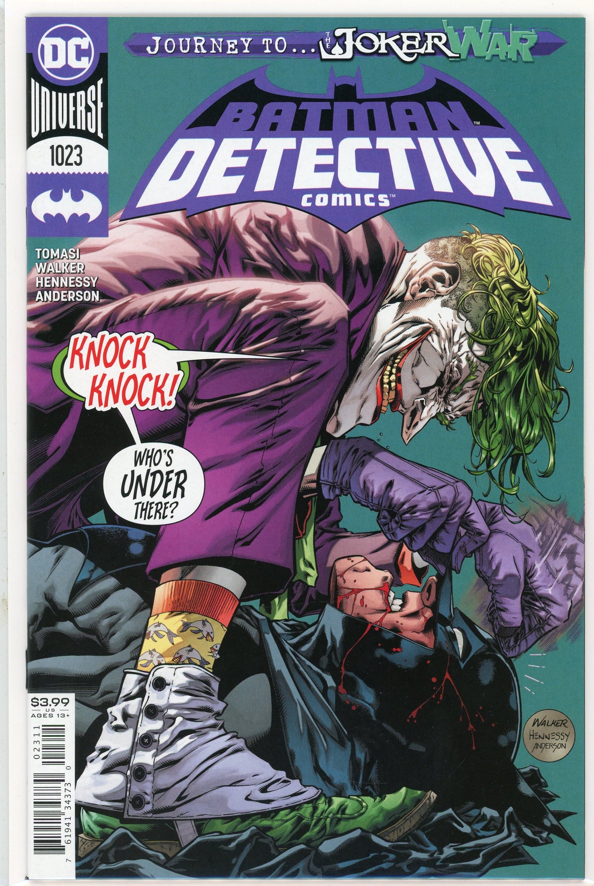 DETECTIVE COMICS #1023 NM GREAT JOKER COVER KILLER GLOSS