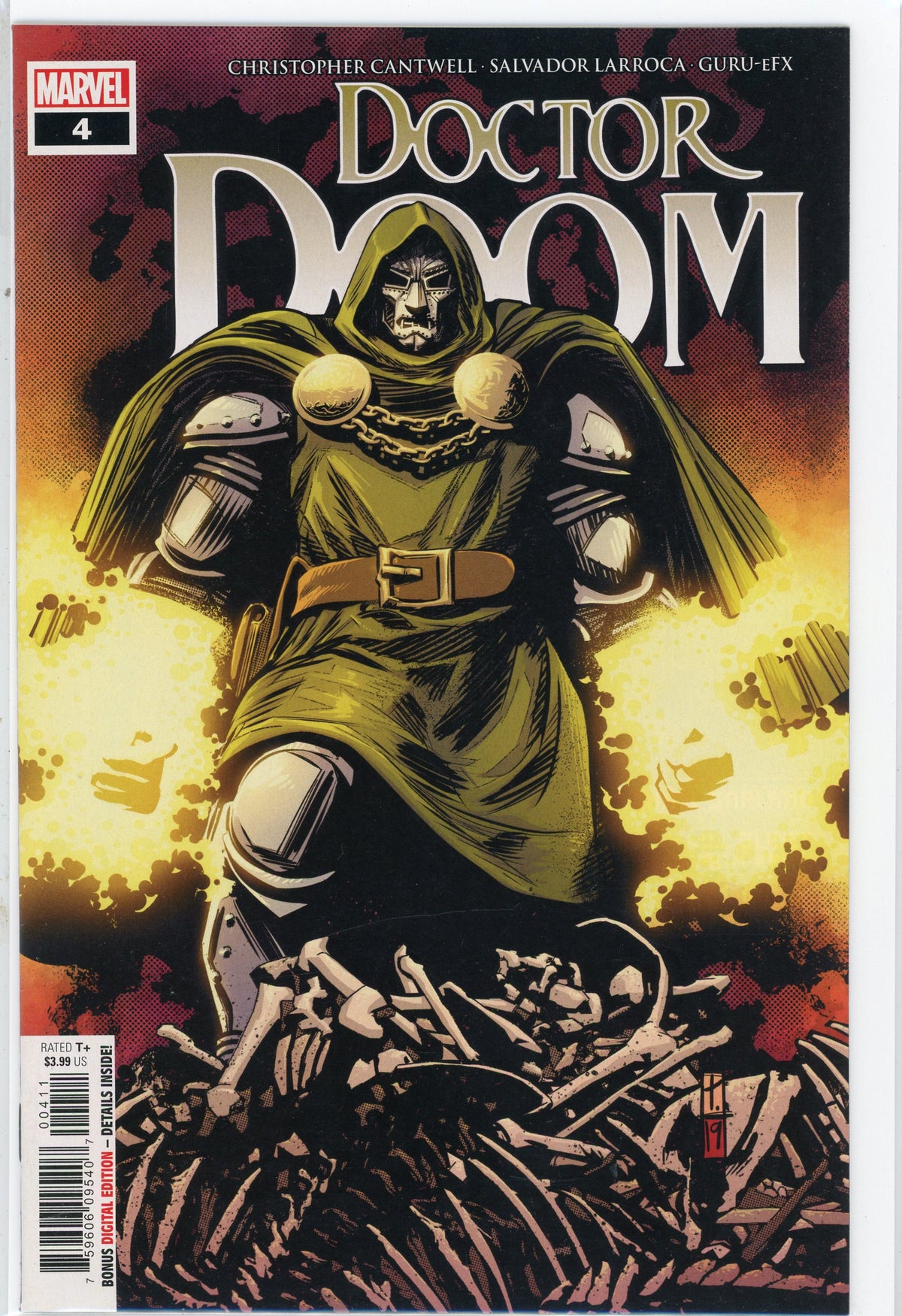 DOCTOR DOOM #4 NM LARROCA WORK SPECTACULAR COVER VIBRANT HUES