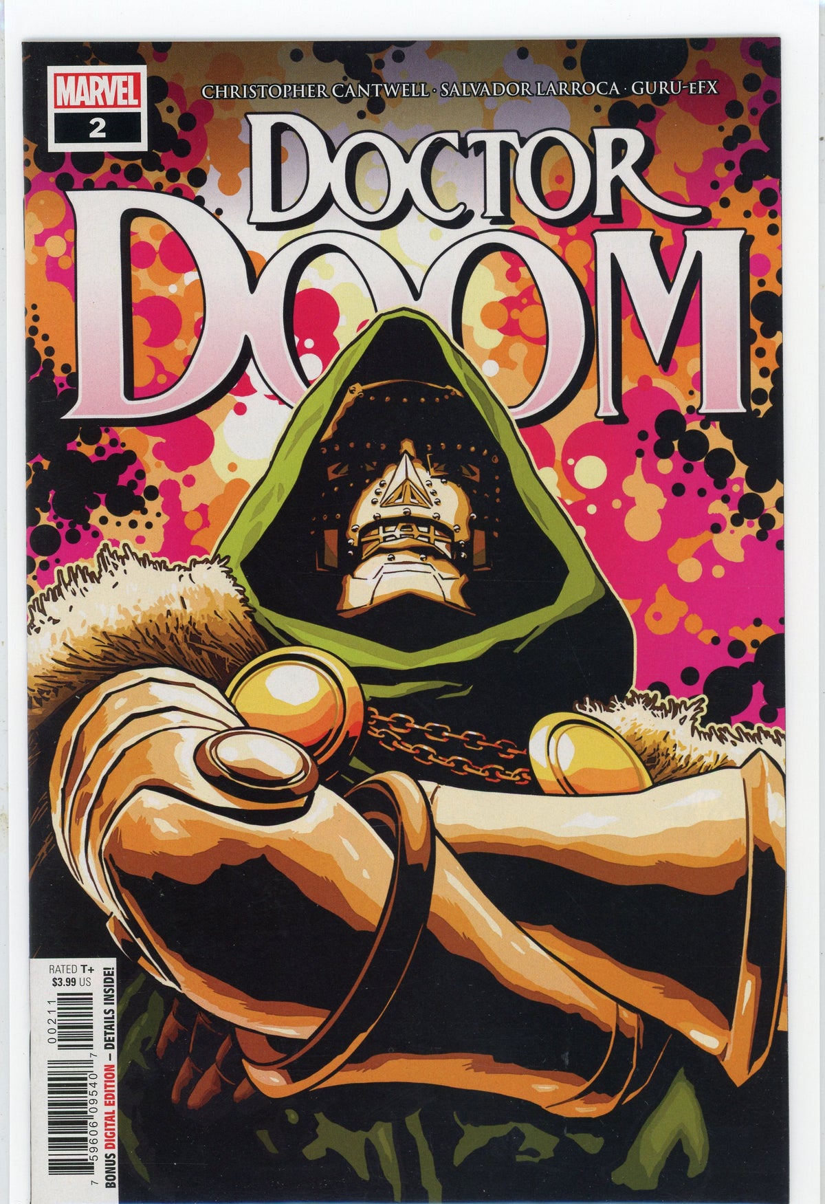 DOCTOR DOOM #2 NM LARROCA WORK MIND BLOWING COVER