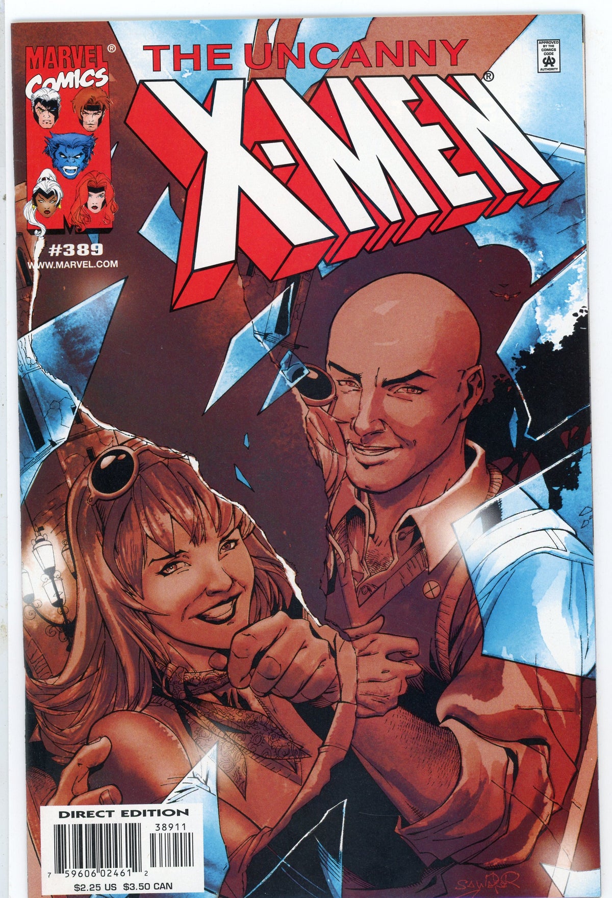 THE UNCANNY X-MEN #389  NM INCREDIBLE COVER VIVID HUES