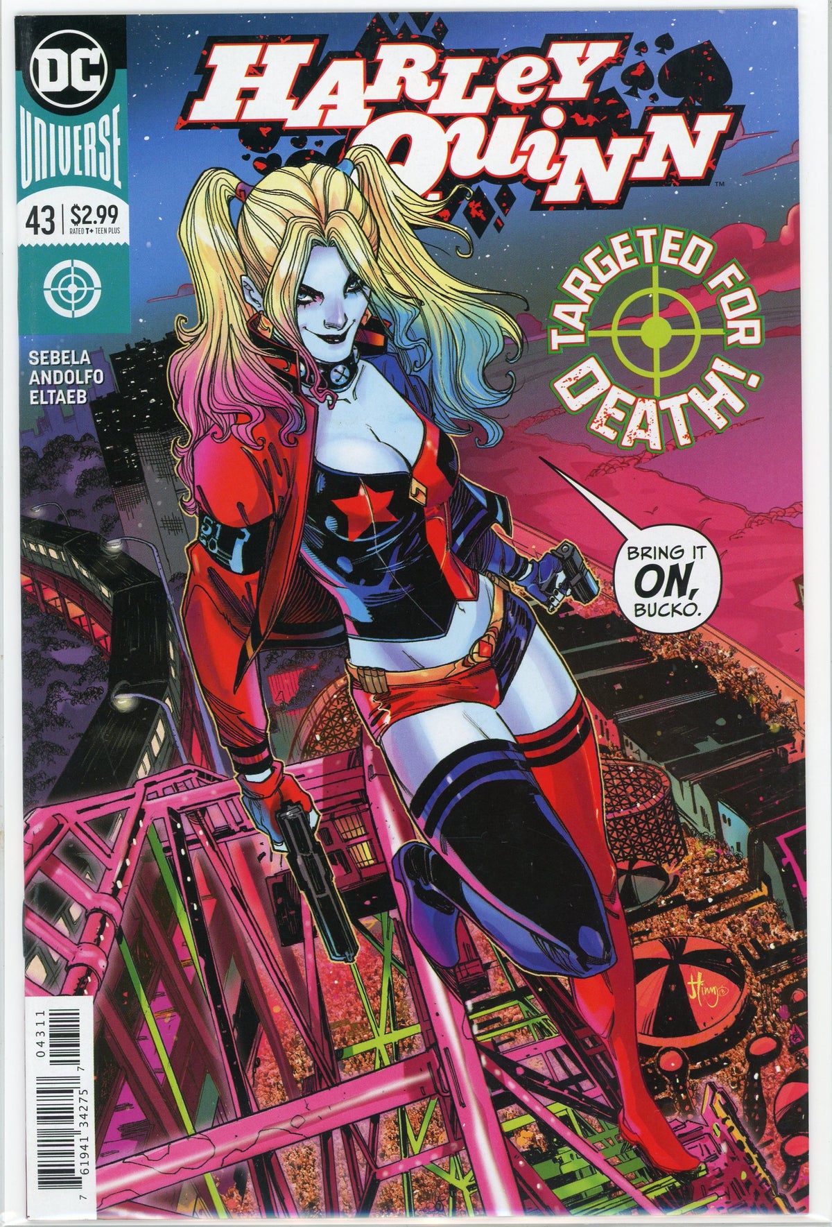 HARLEY QUINN #43 NM GLOSSY COLORS SENSATIONAL COVER GEM