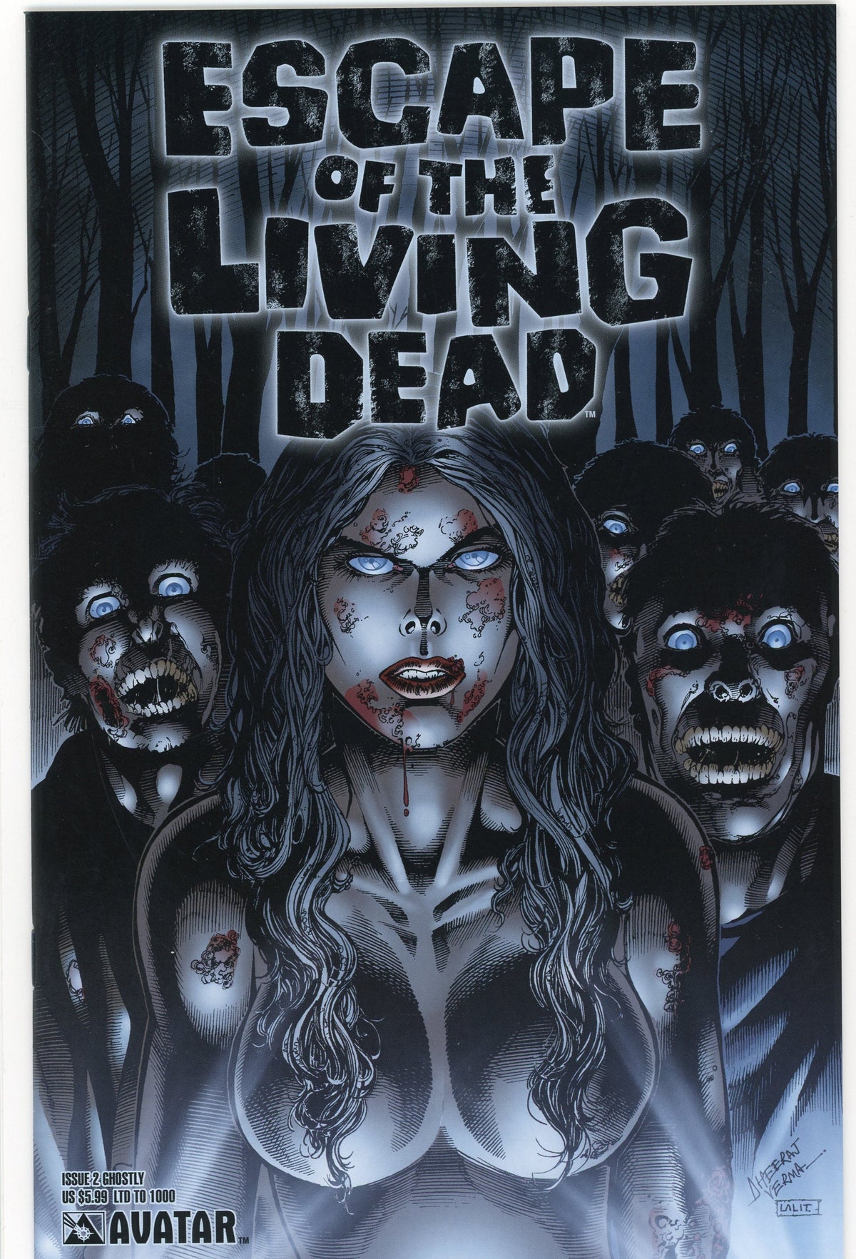 ESCAPE OF THE LIVING DEAD #2 NM TERRIFYING COVER NICE GLOSS