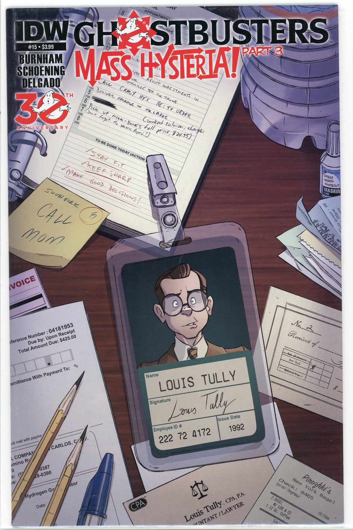 GHOSTBUSTERS MASS HYSTERIA #15 NM TIMELESS COVER POP CULTURE GEM