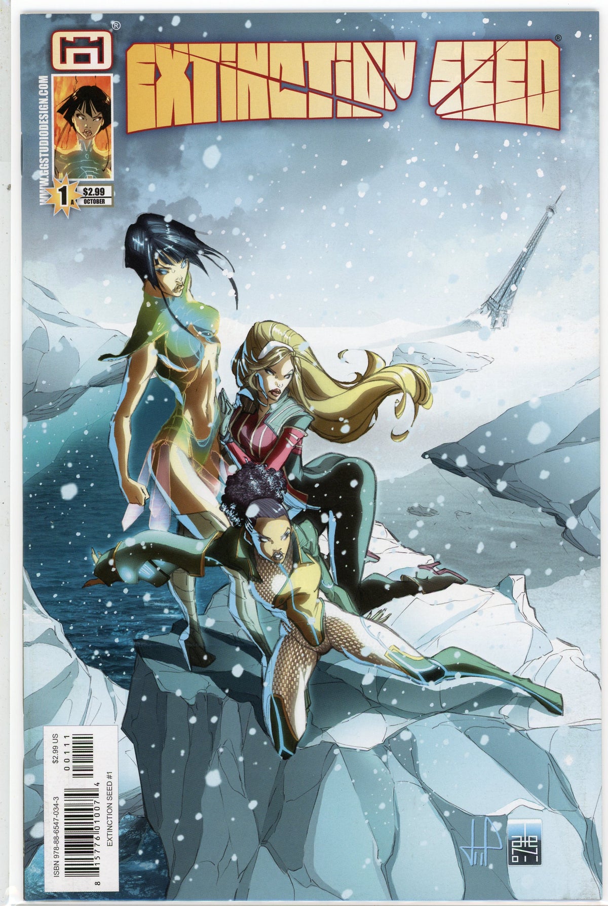 EXTINCTION SEED #1 NM FABULOUS COVER VIBRANT COLORS