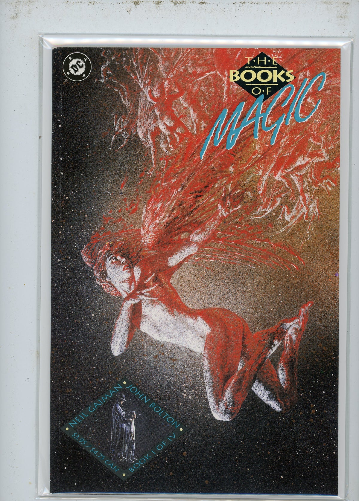 THE BOOKS OF MAGIC #1 OF 4 NM GIAMAN WORK EXTRAORDINARY COVER