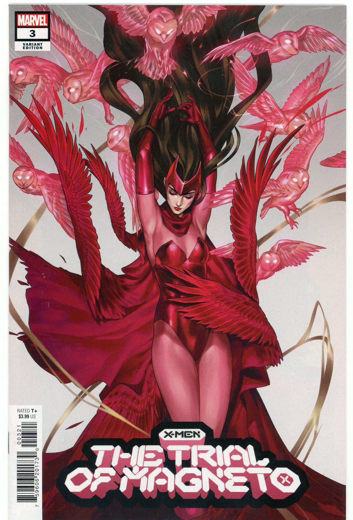 X-MEN THE TRIAL OF MAGNETO #3 NM VARIANT ED. BREATHTAKING COVER GREAT GLOSS