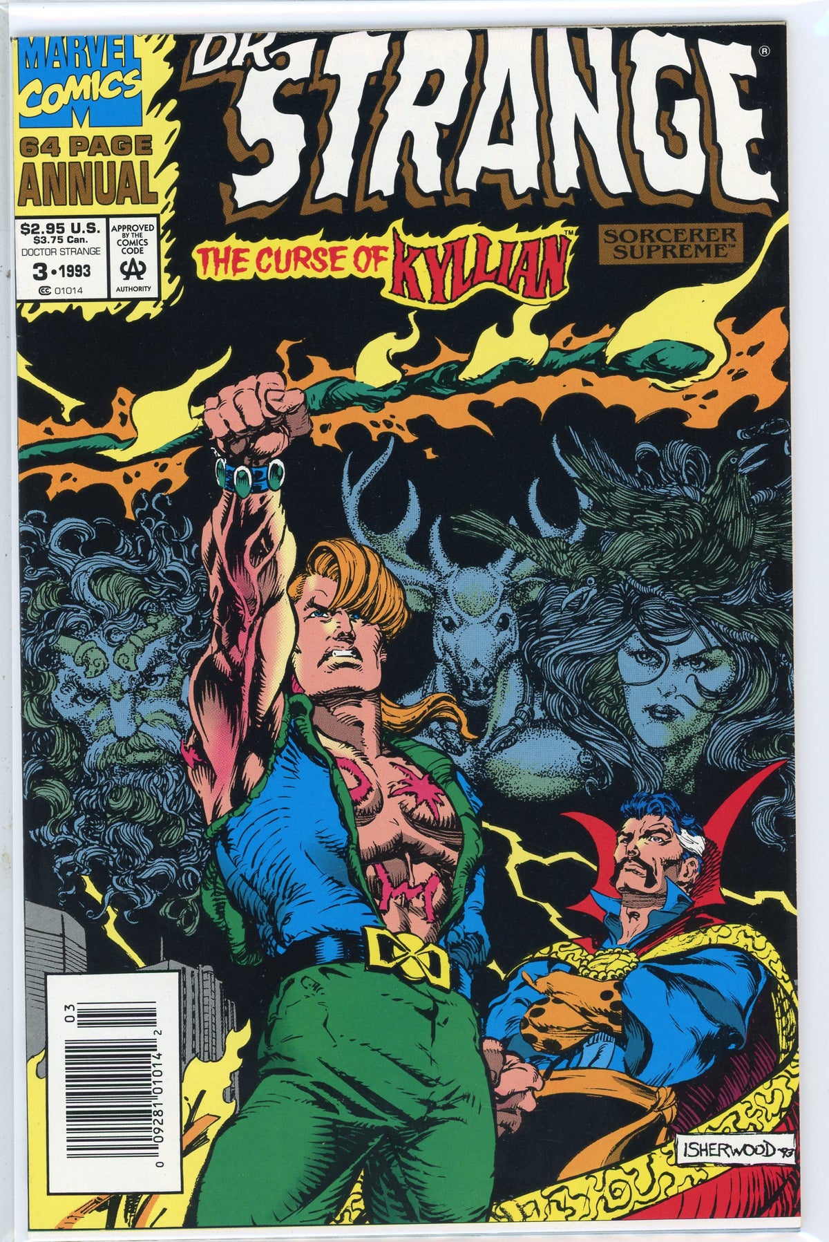 DR. STRANGE #3 64 PAGE ANNUAL NEWSTAND NM PHENOMENAL COVER GREAT GLOSS