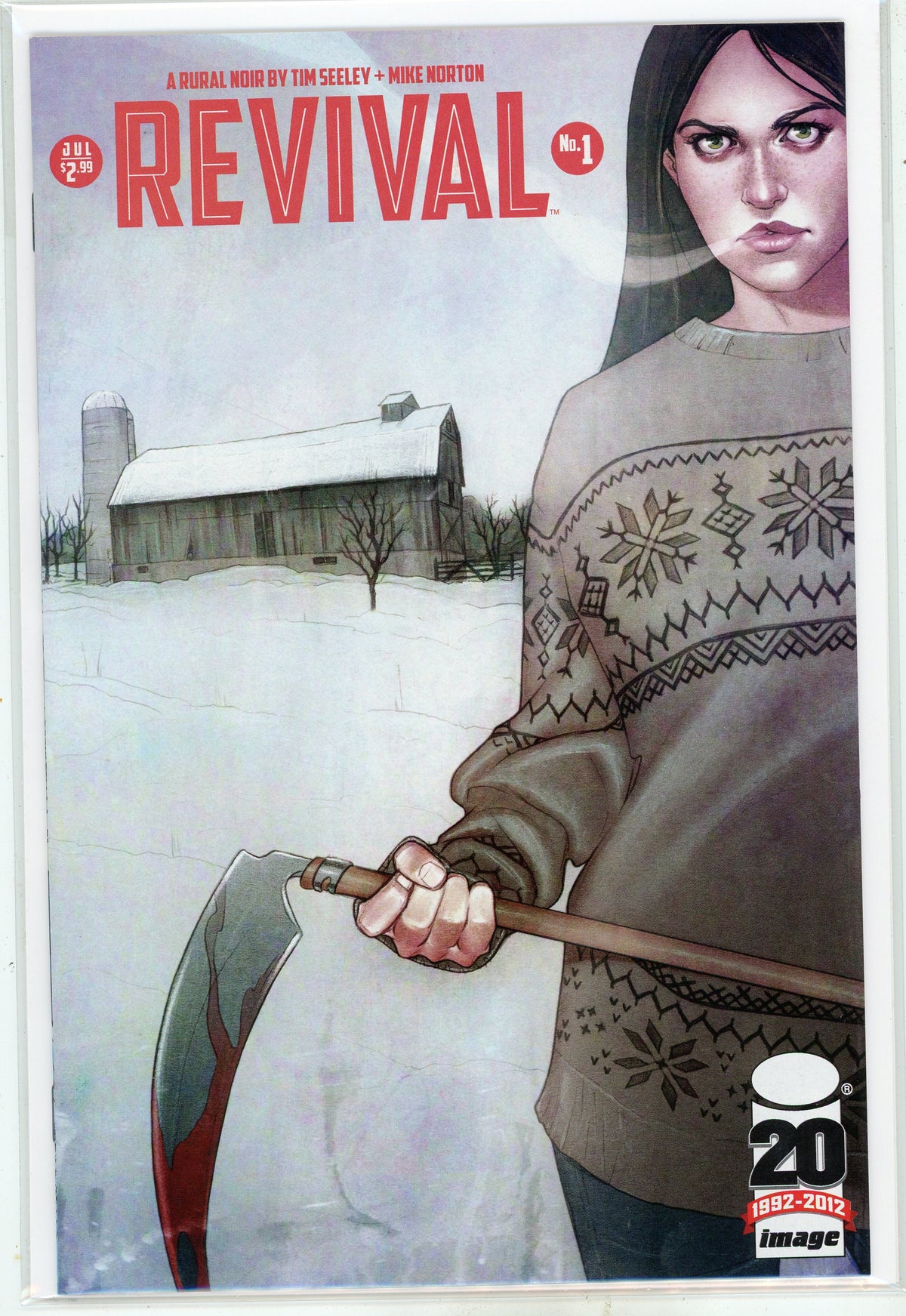 REVIVAL #1 NM SEELEY NORTON WORK DISTURBING COVER IMAGE COMICS