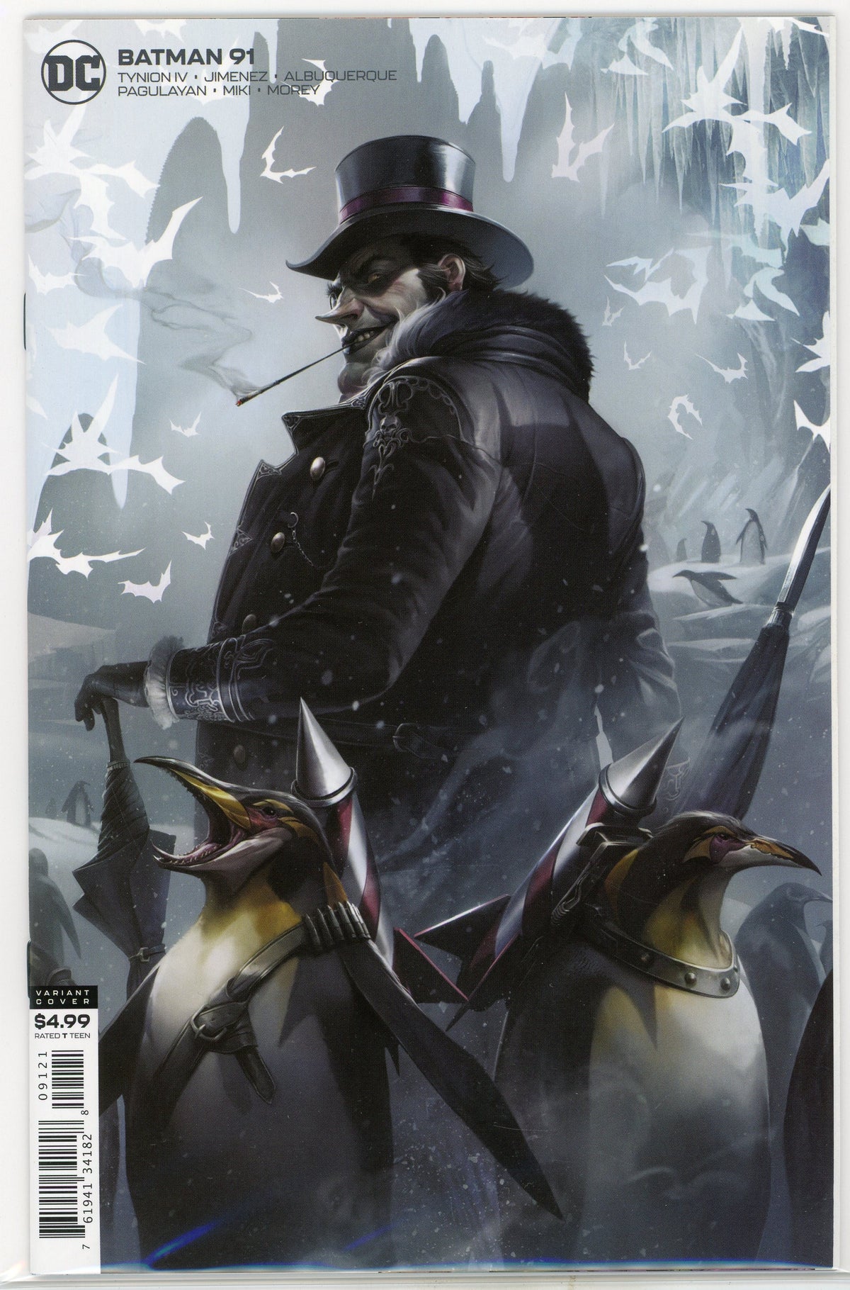 BATMAN #91 NM GREAT PENGUIN COVER TYNION WORK BEAUTEOUS SHEEN