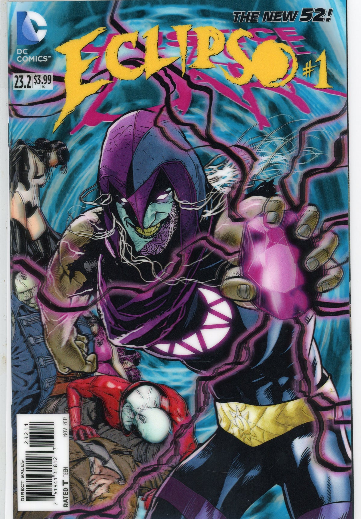 ECLIPSO #1 NM NEW 52 LENTICULAR COVER OUTSTANDING 3D EFFECT GREAT GLOSS
