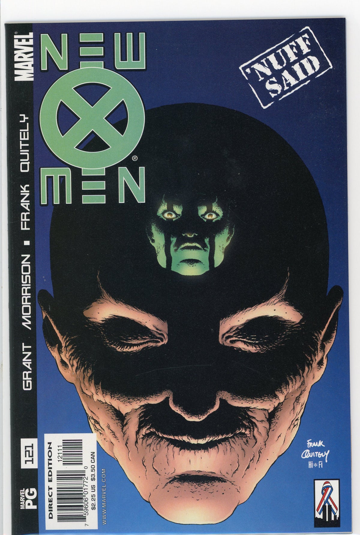NEW X-MEN #121 NM MORRISON WORK AWESOME GLEAM ON COVER