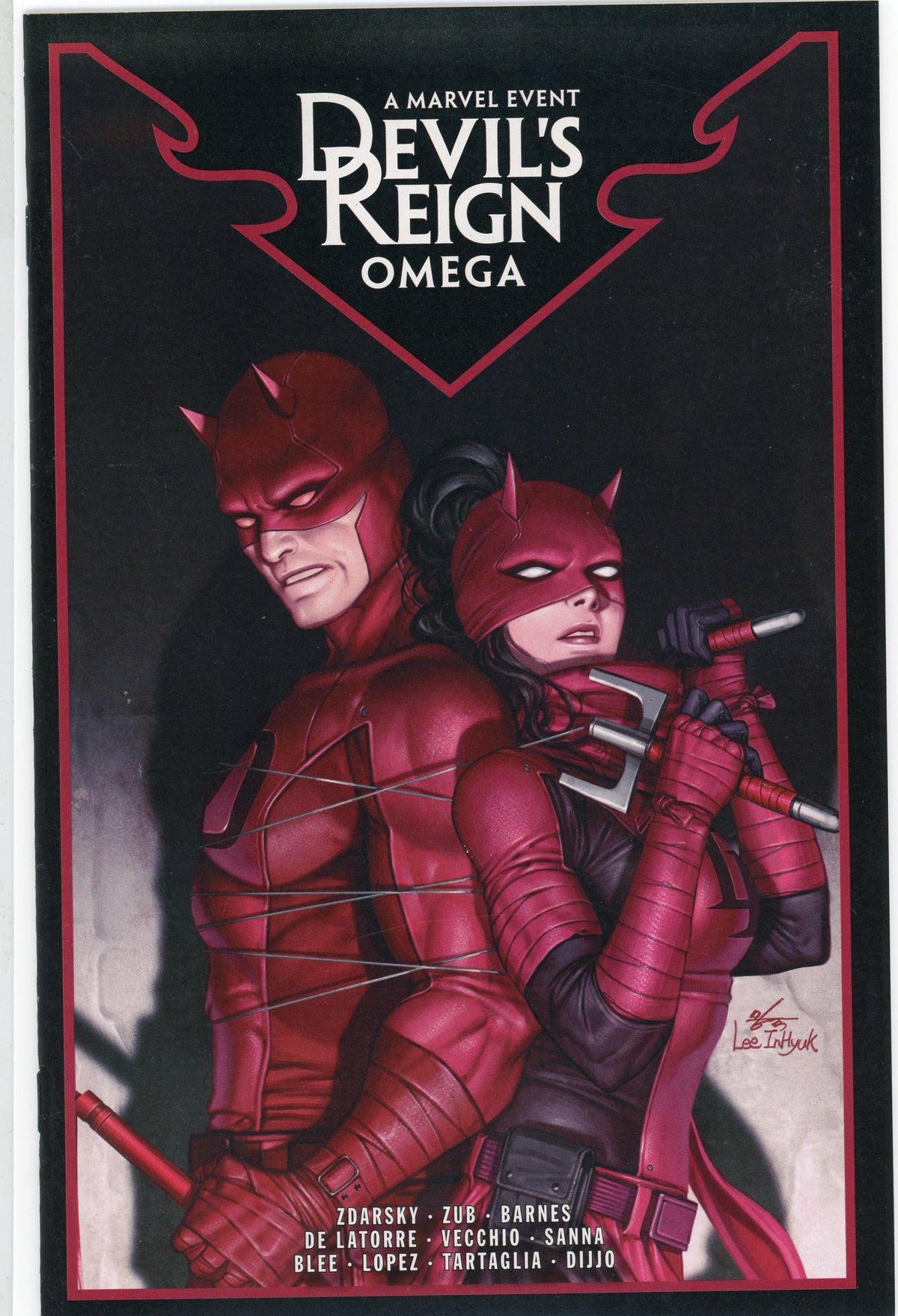 DEVILS REIGN OMEGA NM OUTSTANDING COVER KILLER VIBRANCY