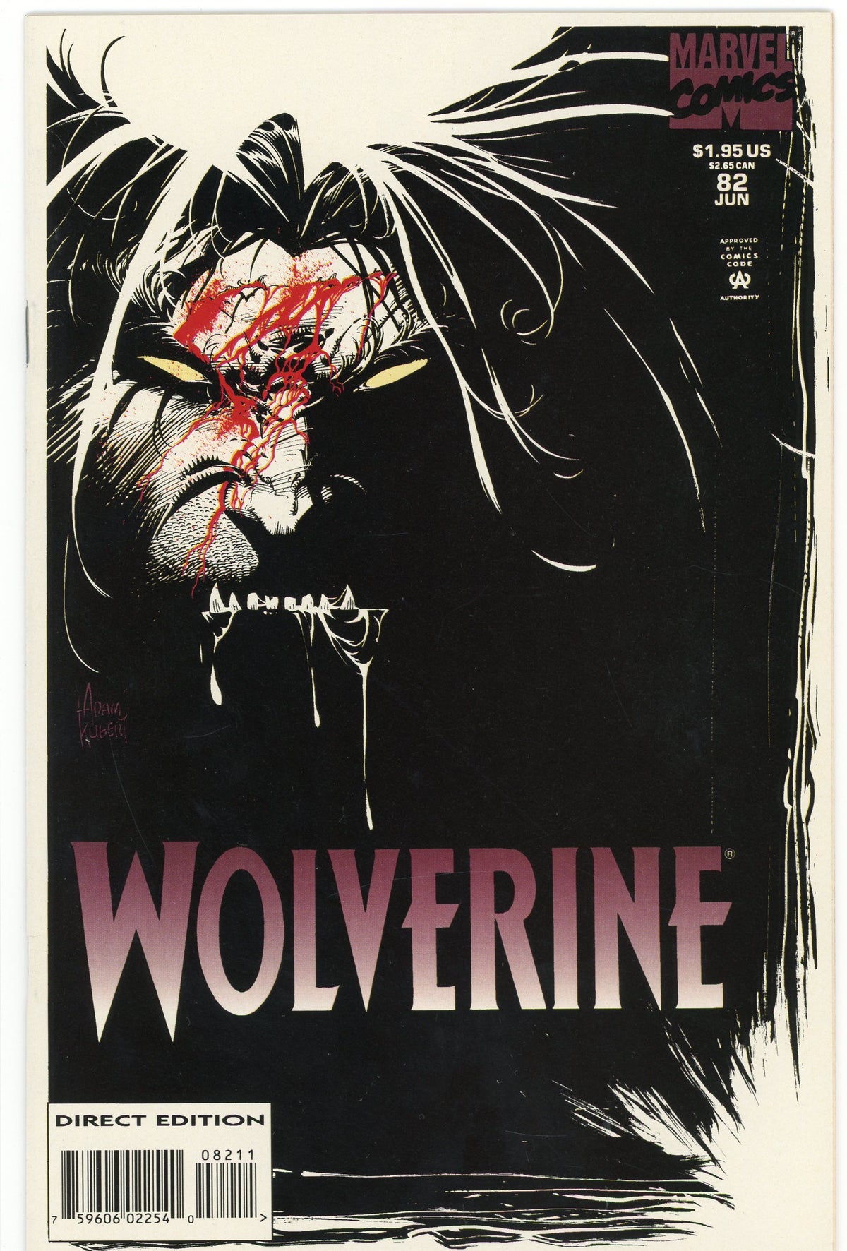 WOLVERINE #82 NM SHOCKING COVER VIBRANT COLORS